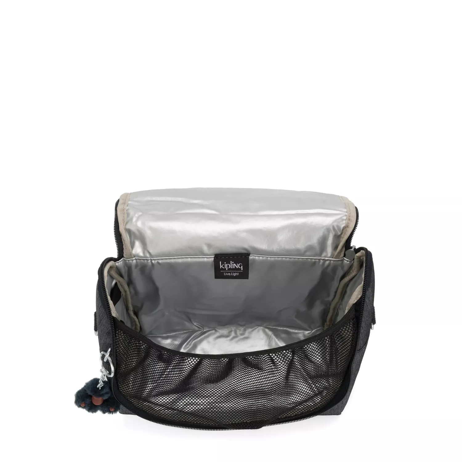 Kipling New Kichirou lunchtas Marine Navy Groot met schouderriem