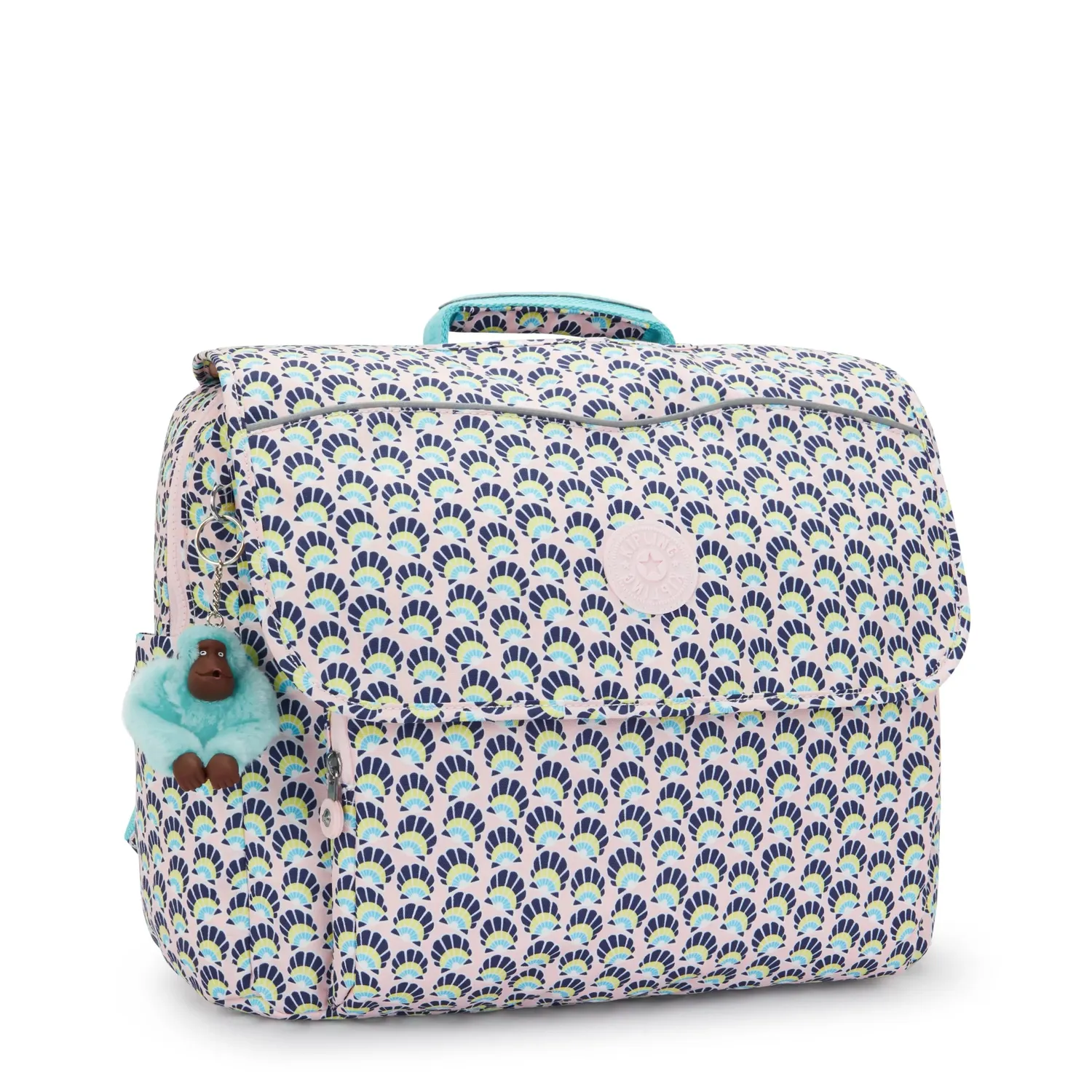 Kipling Codie L schoolrugzak Geo Shell groot met klep