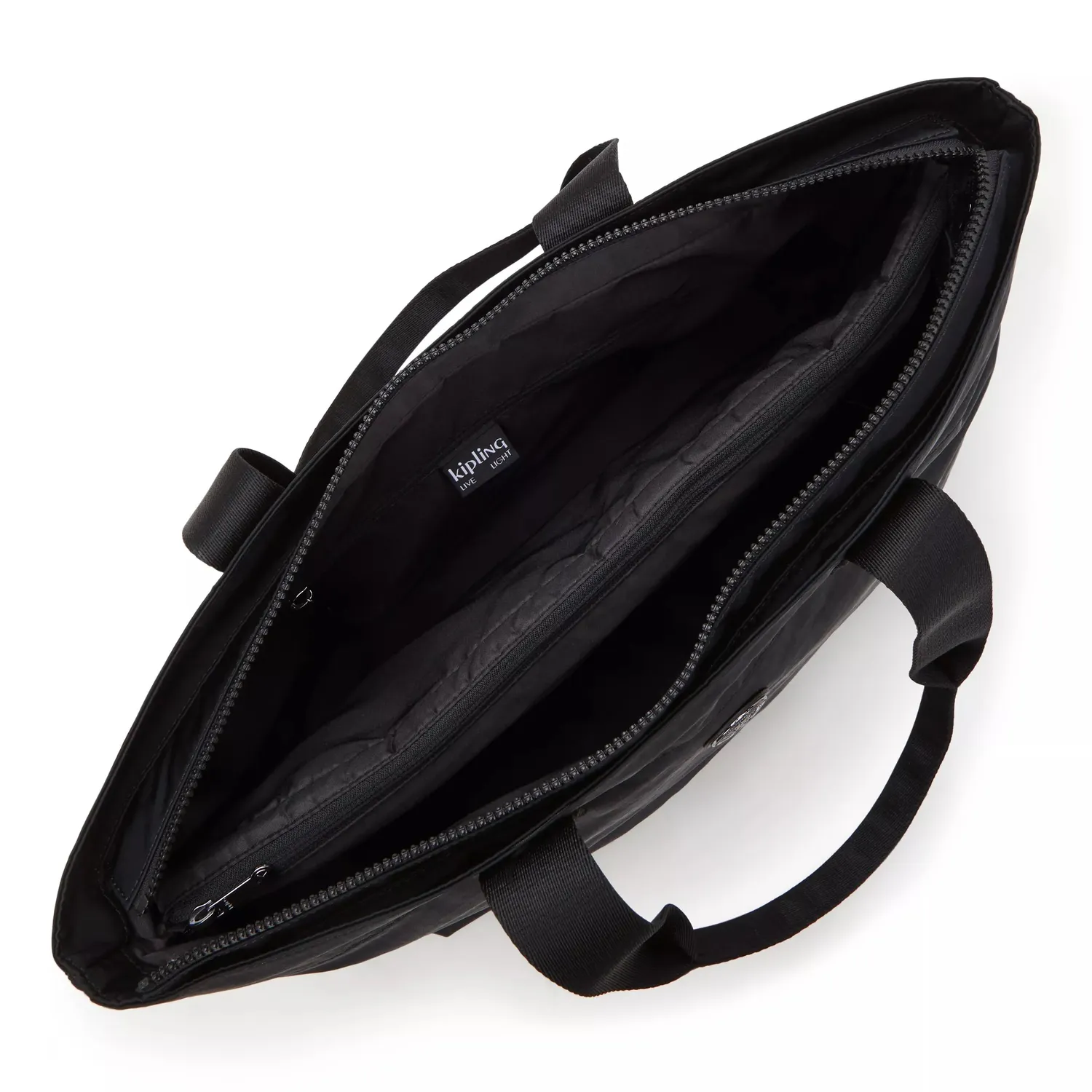 Kipling Colissa Up shopper Groot Endless Black laptopvak