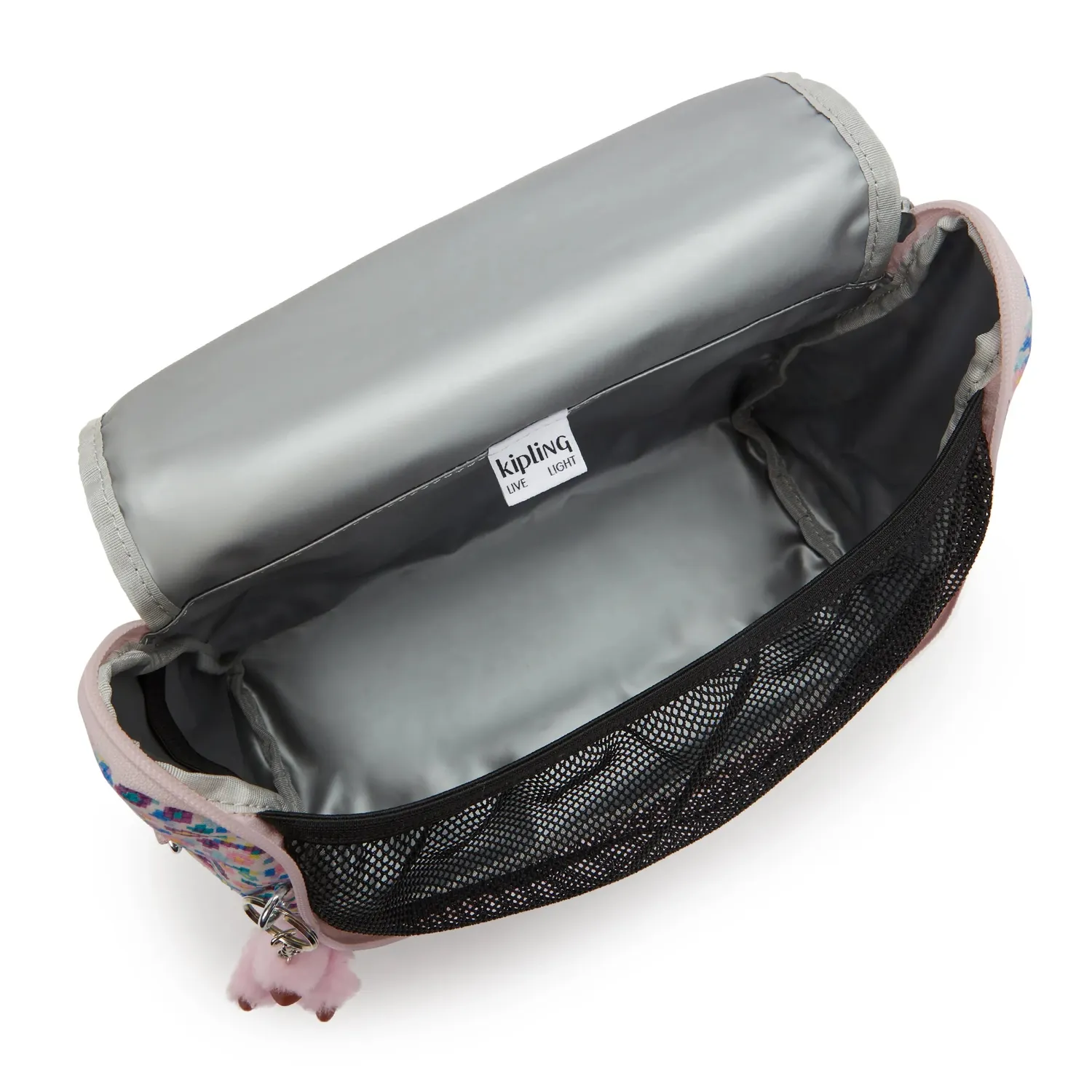 Kipling New Kichirou lunchtas Digi Flower Print groot schouderriem