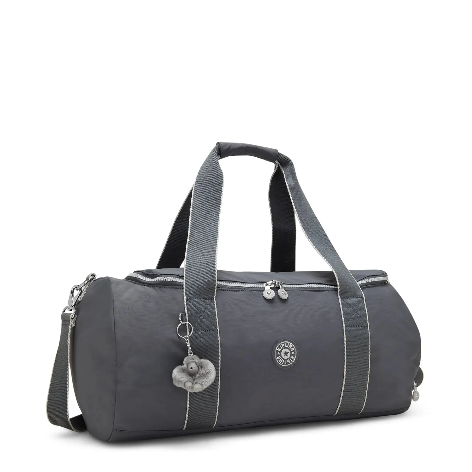 Kipling Argus S Weekendtas Moonlit Grey Klein met schoenvak