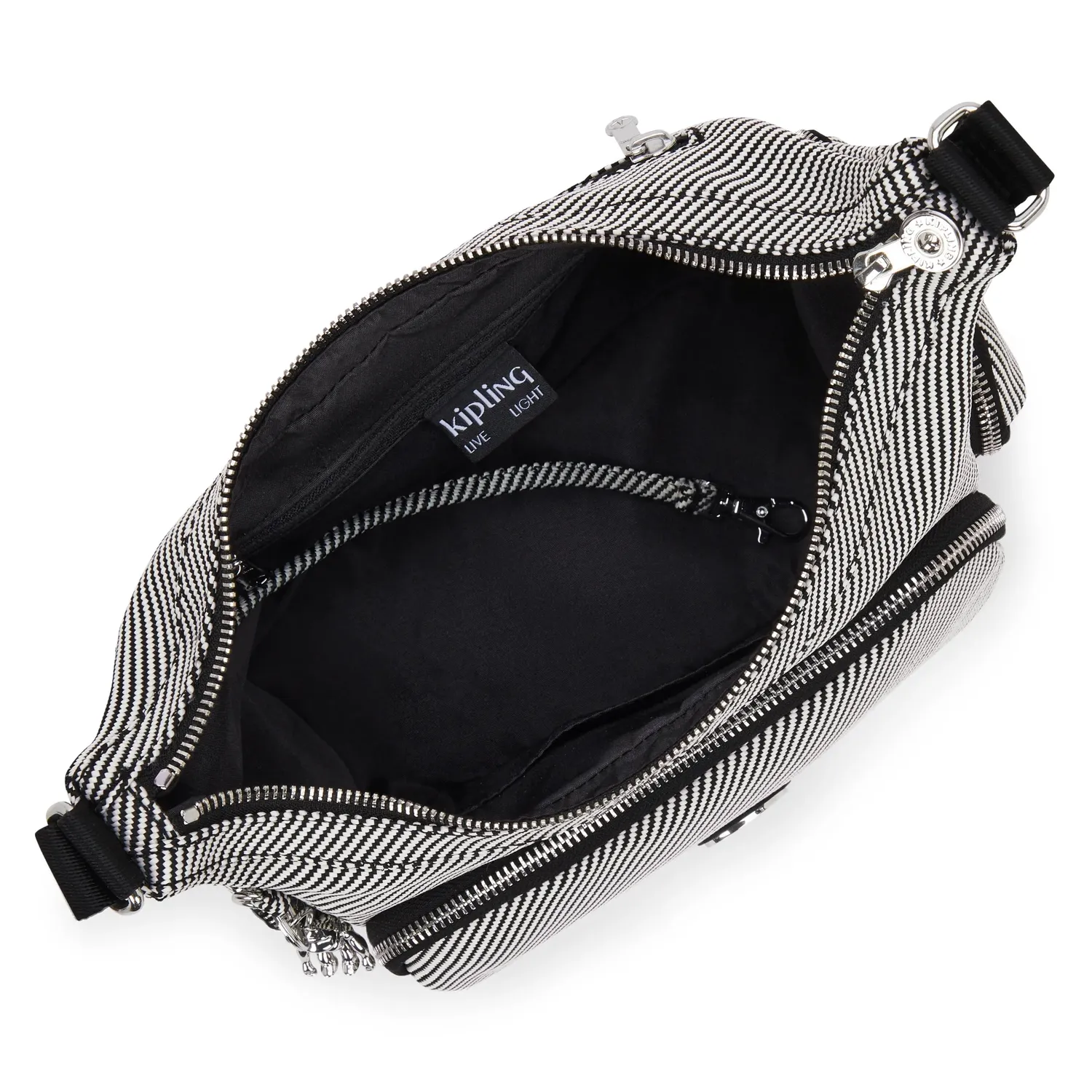 Kipling Gabb S crossbodytas Medium Diagonal Jacquard print