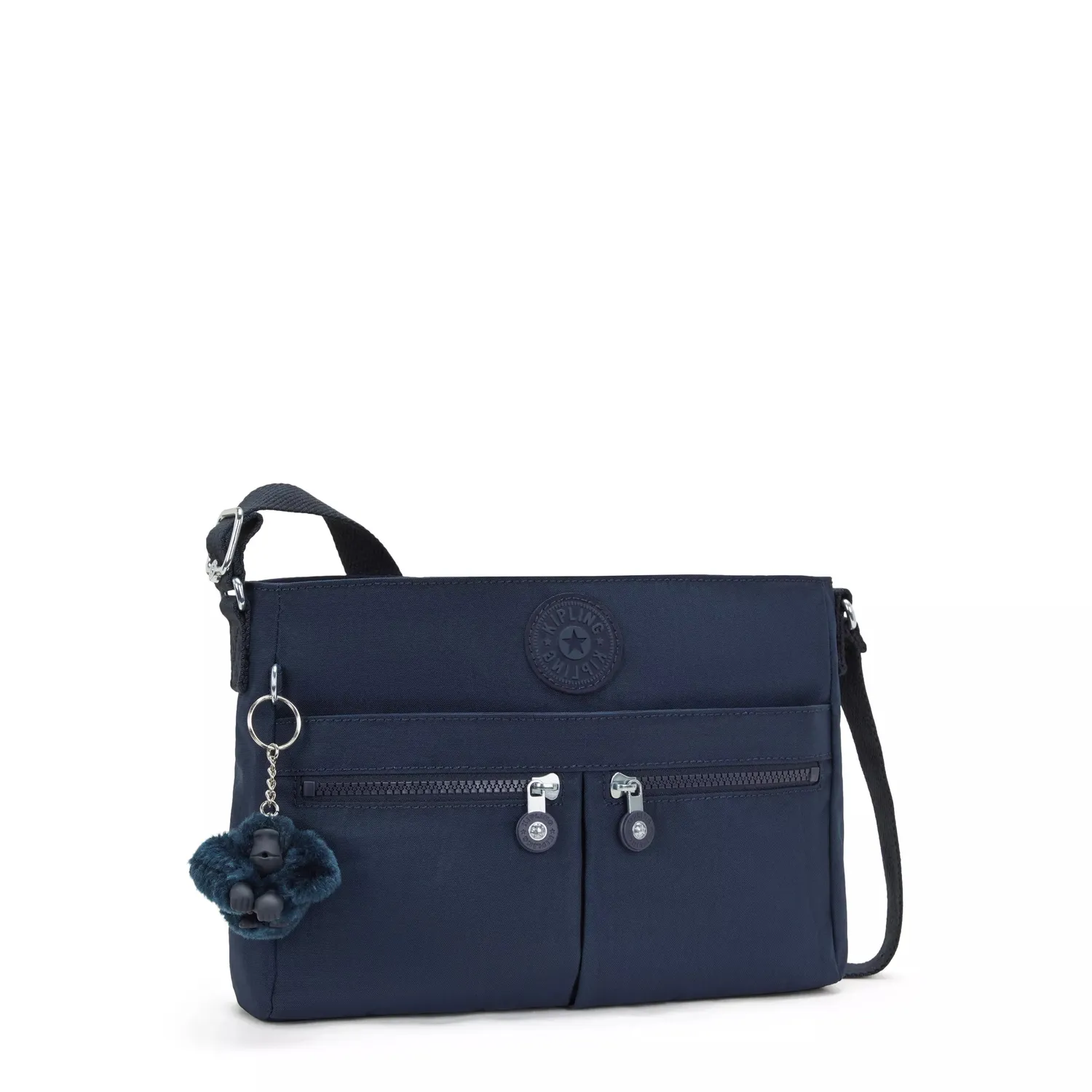 Kipling New Angie schoudertas Blue Bleu 2 klein waterafstotend