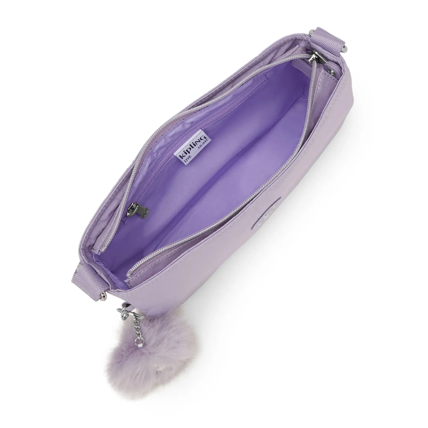 Kipling Jamari schoudertas Stylish Lilac klein crossbody