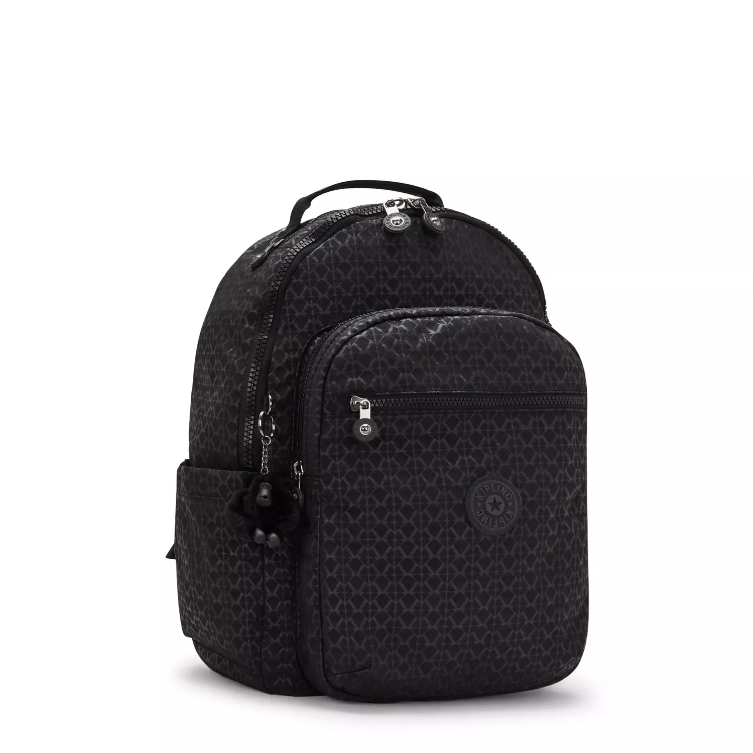 Kipling Seoul rugzak Groot Signature Emb werk