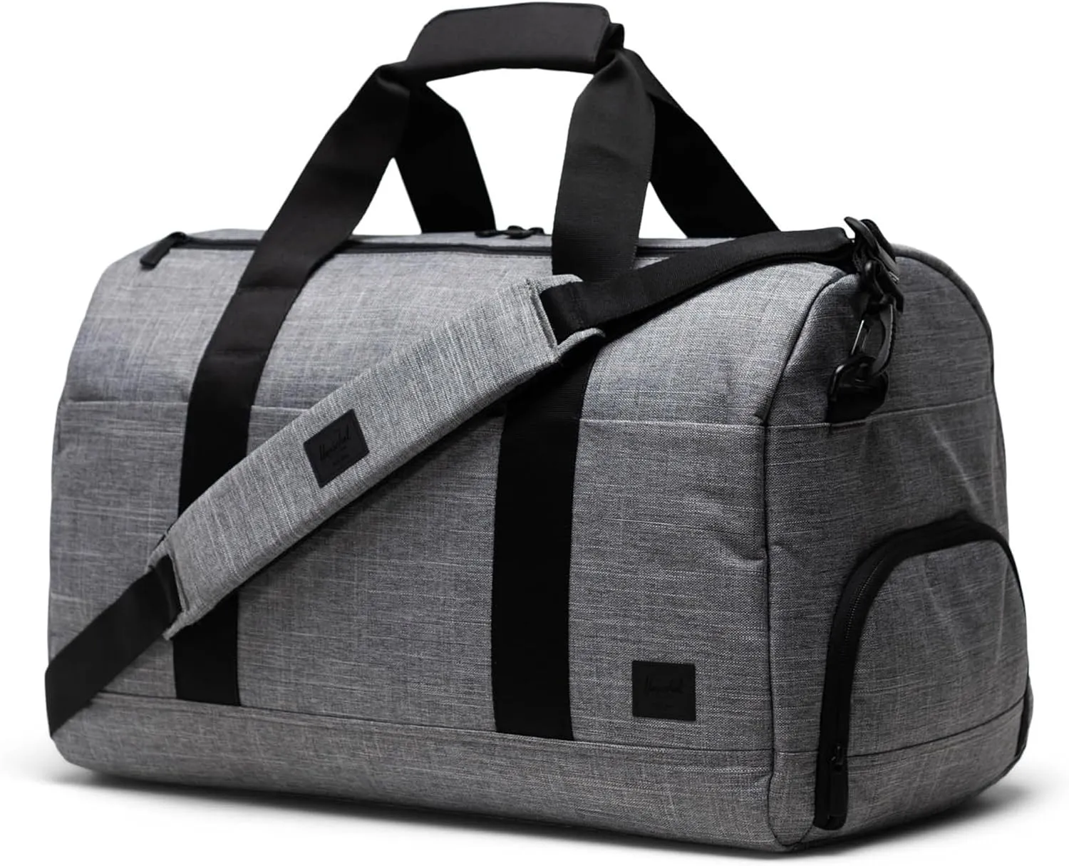 Herschel Novel Duffel Grijs weekendtas met rits