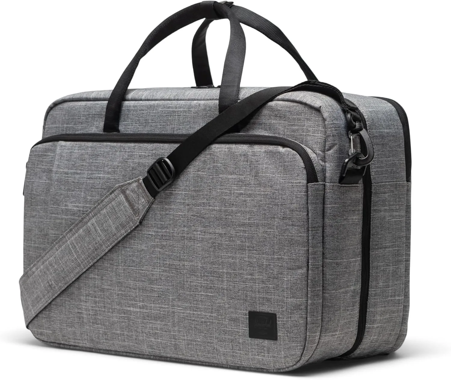 Herschel Bowen Duffel Tech Bag reistas Raven Crosshatch