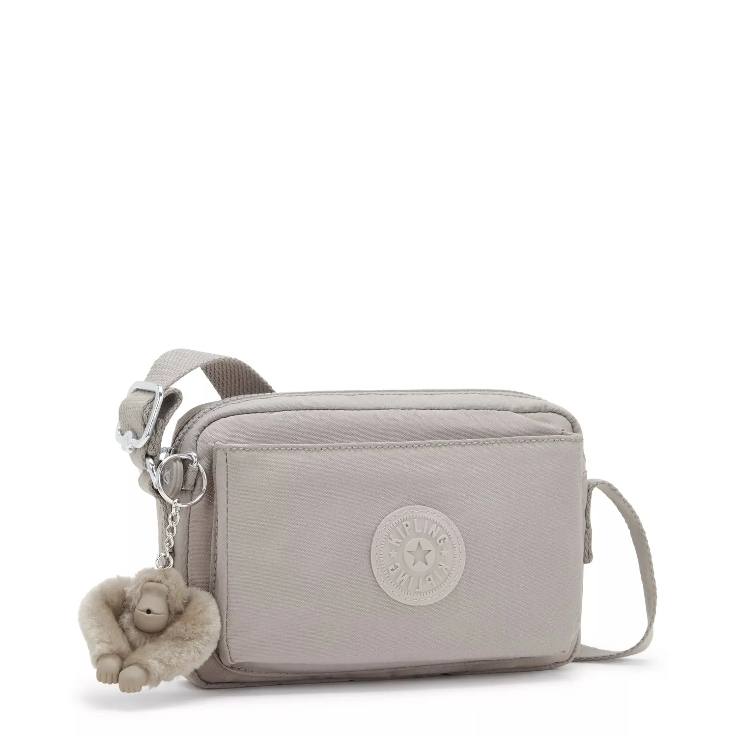 Kipling Abanu crossbodytas klein grey gris licht
