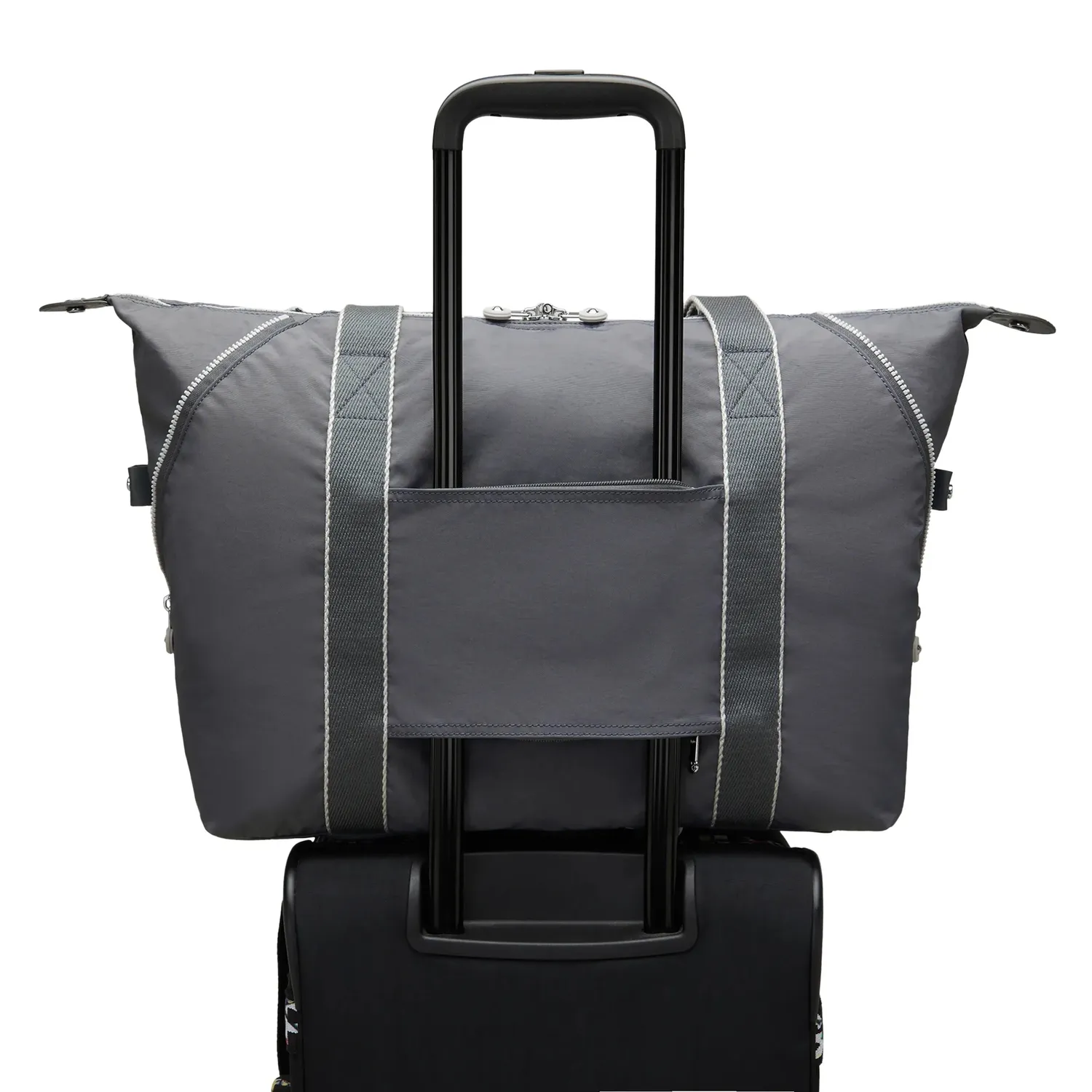 Kipling Art M draagtas Moonlit Grey groot waterafstotend