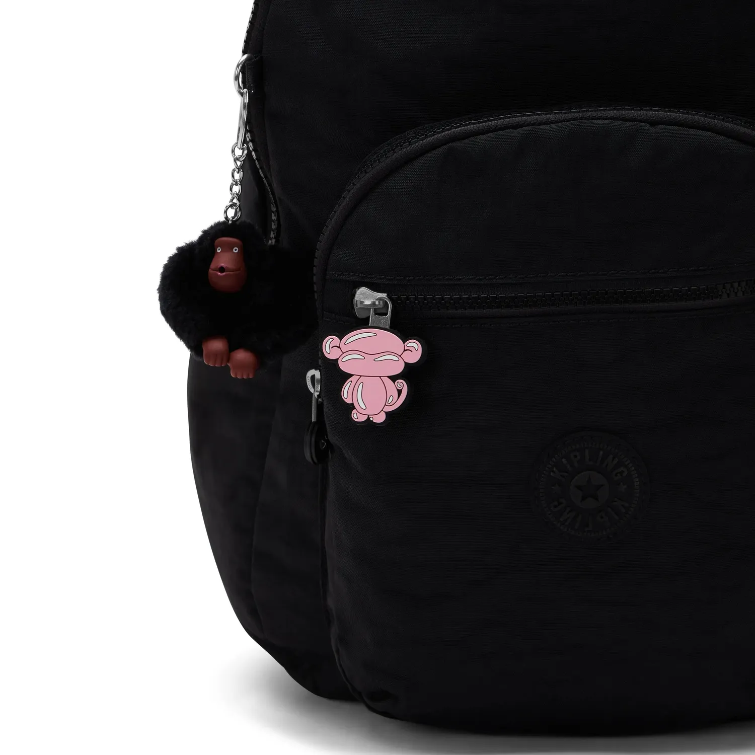 Kipling Balloon Monkey Puller ritstrekker Multicolor Extra klein aapje