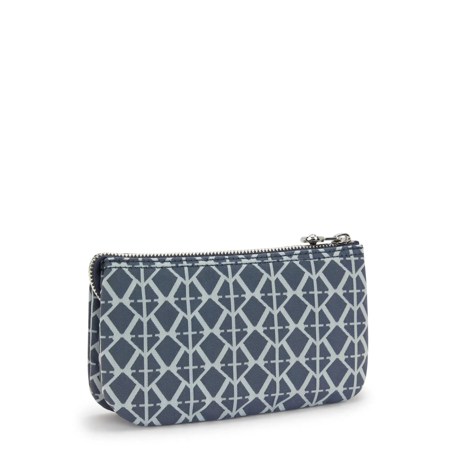 Kipling Creativity L pouch Navy Sign Jacquard waterafstotend