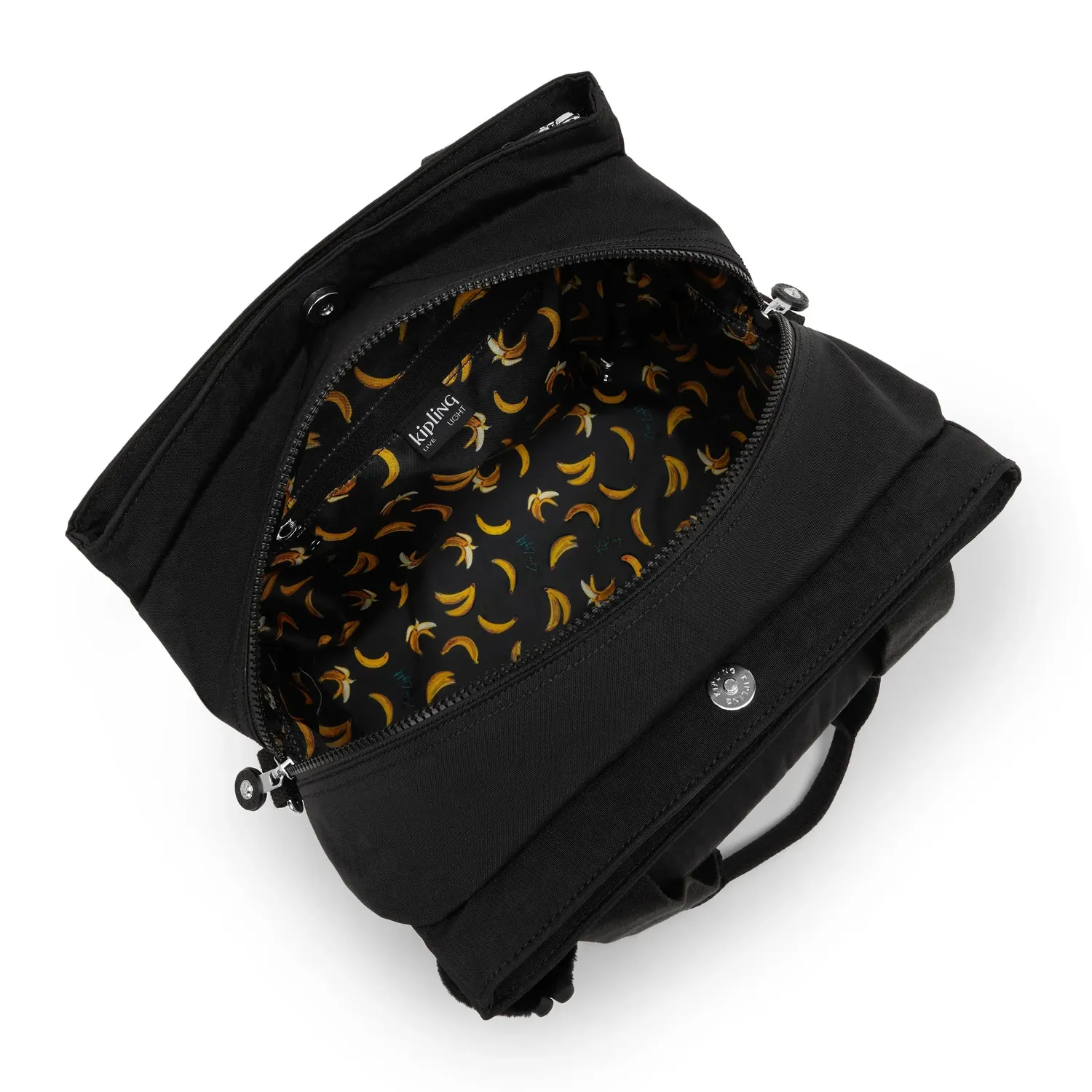 Kipling Nappisac babytas Tiny Black Noir Medium met matje