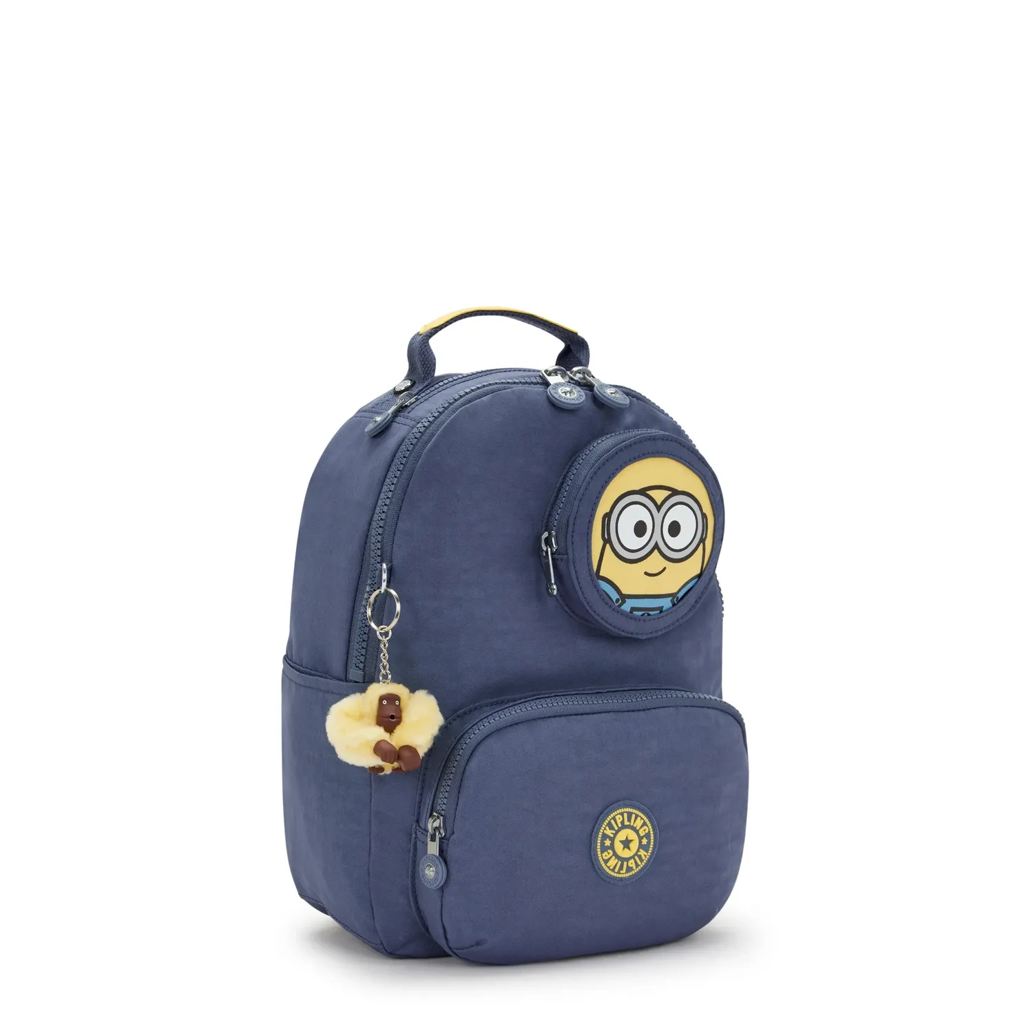 Kipling Seoul S Window rugzak klein dungaree blue minions
