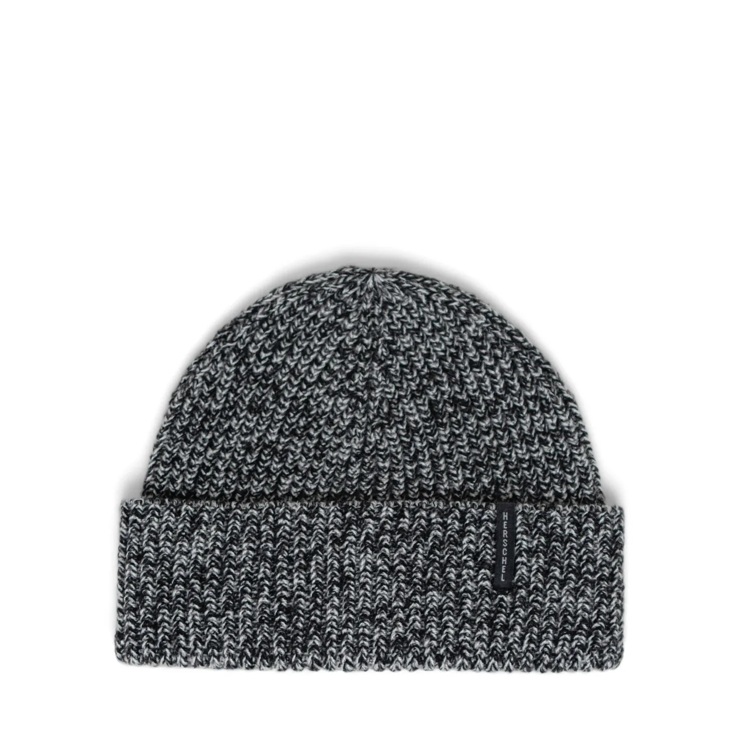 Herschel Watch Cap Vertical ID Muts Zwart Ribknit