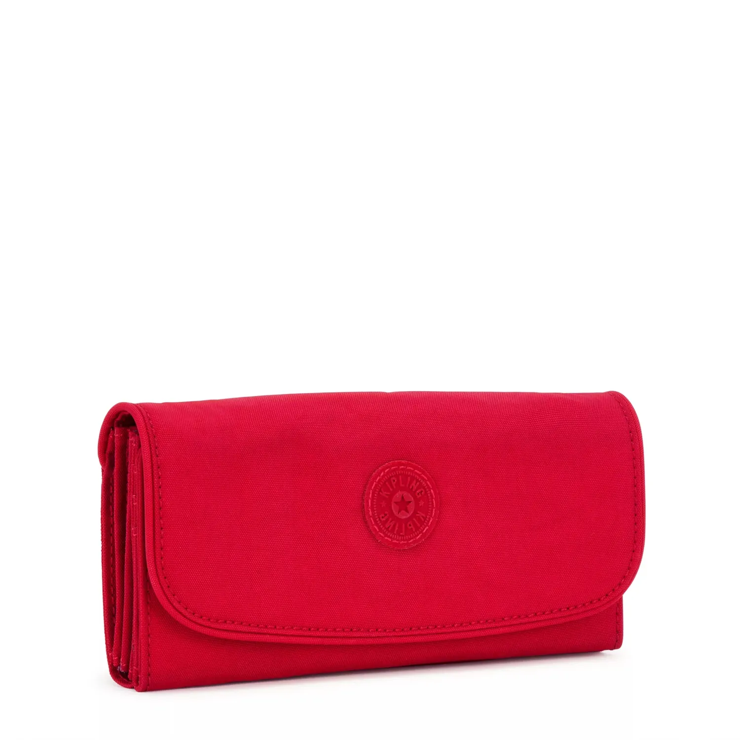 Kipling Money Land portemonnee Groot Red Rouge RFID