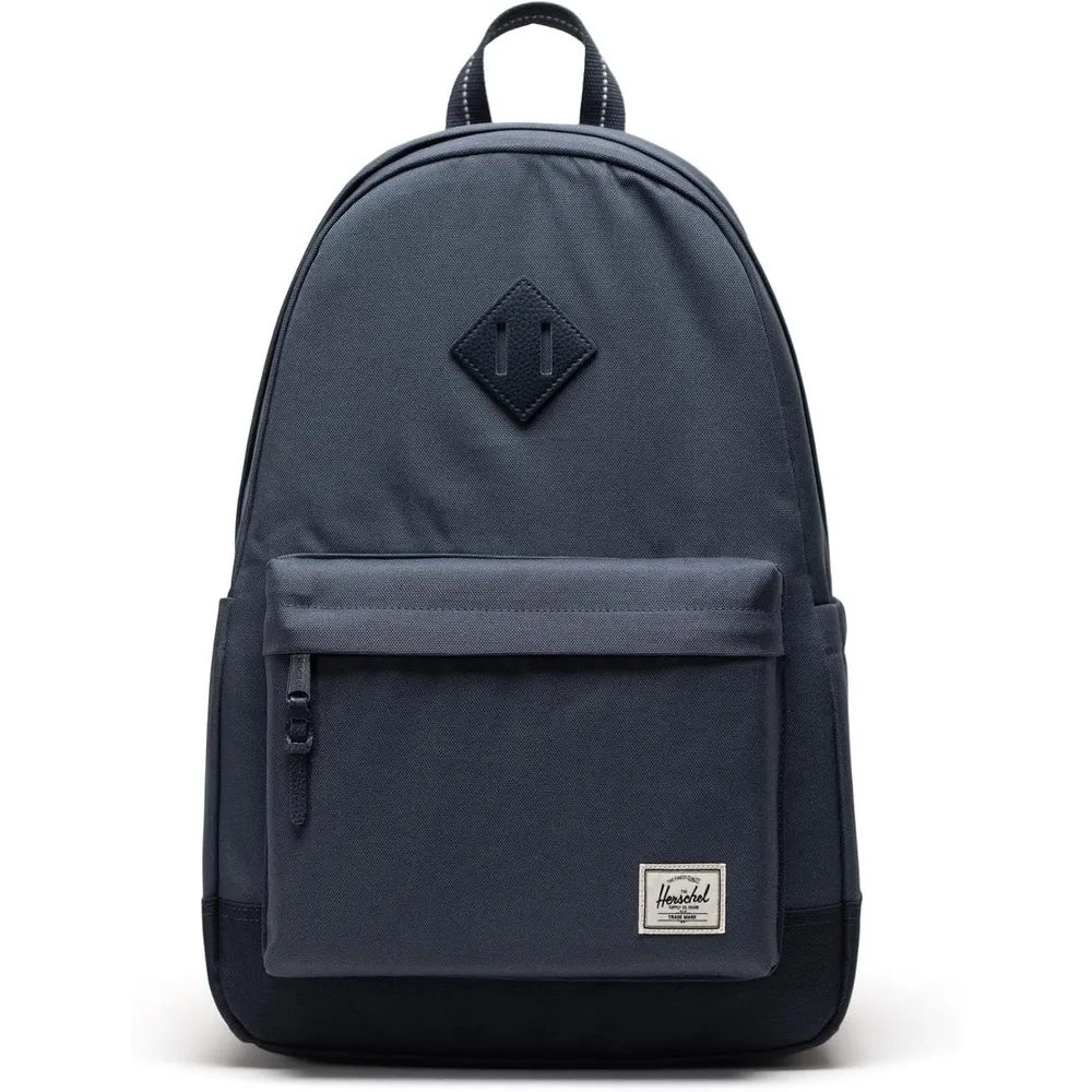 Herschel Supply Heritage Backpack rugzak navy tan canvas
