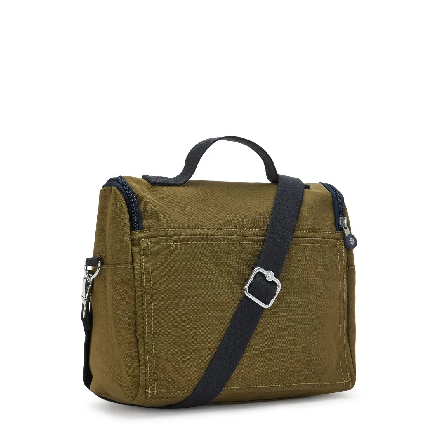 Kipling New Kichirou lunchtas Groot Treasure Green trolleybevestiging