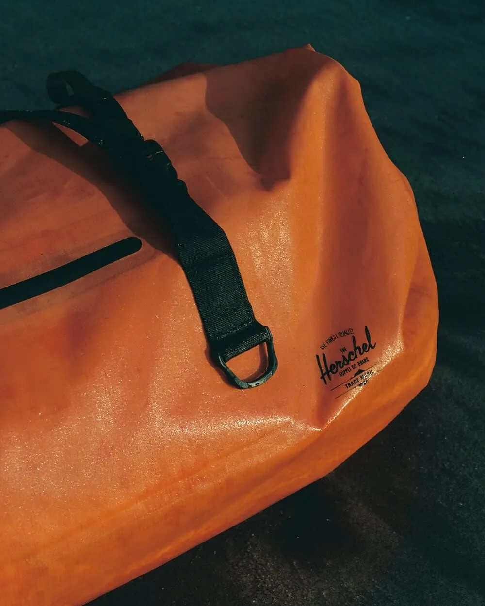 Herschel Dry Bag Duffle plunjezak 55L zwart waterdicht