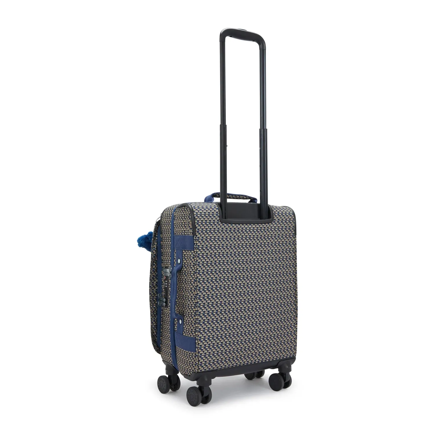 Kipling Spontaneous S Koffer Klein Blue on Wire lichtgewicht