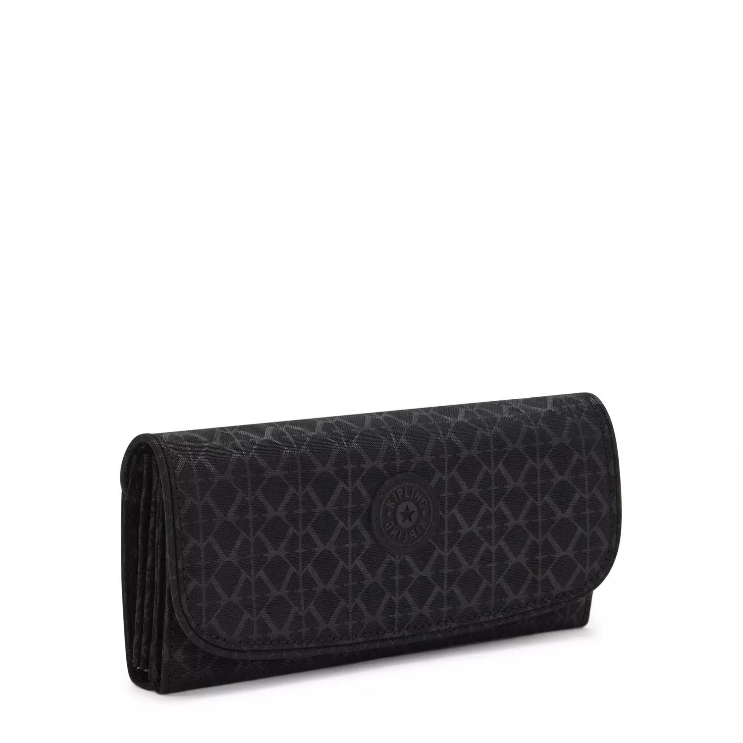 Kipling Money Land portemonnee Groot Signature Emb RFID