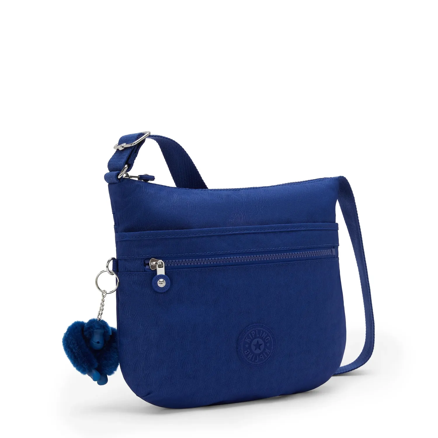 Kipling Arto schoudertas Medium Diamond Wave Emboss ritsvakken