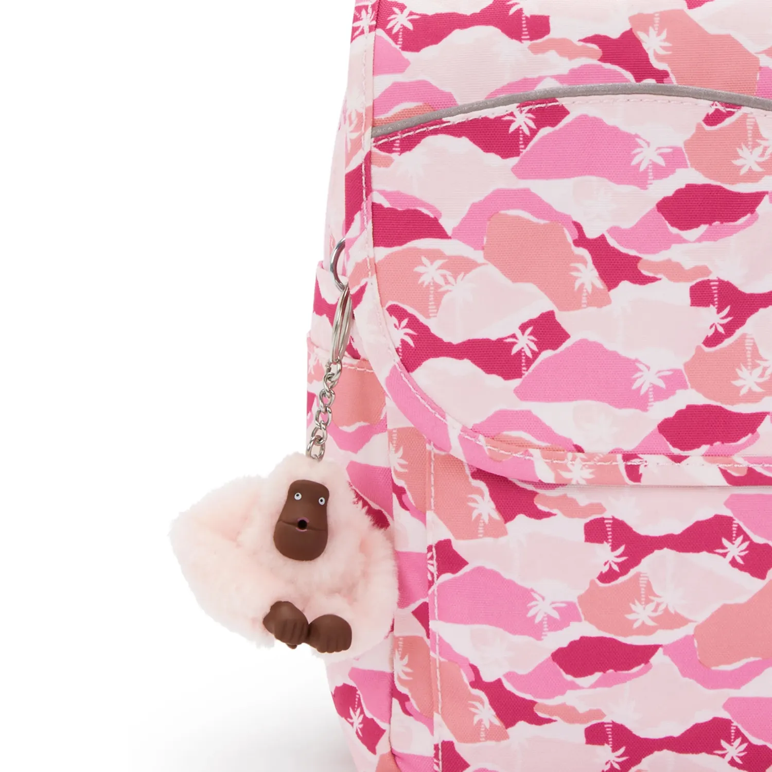 Kipling Codie S rugzak Klein Pink Palm schooltas