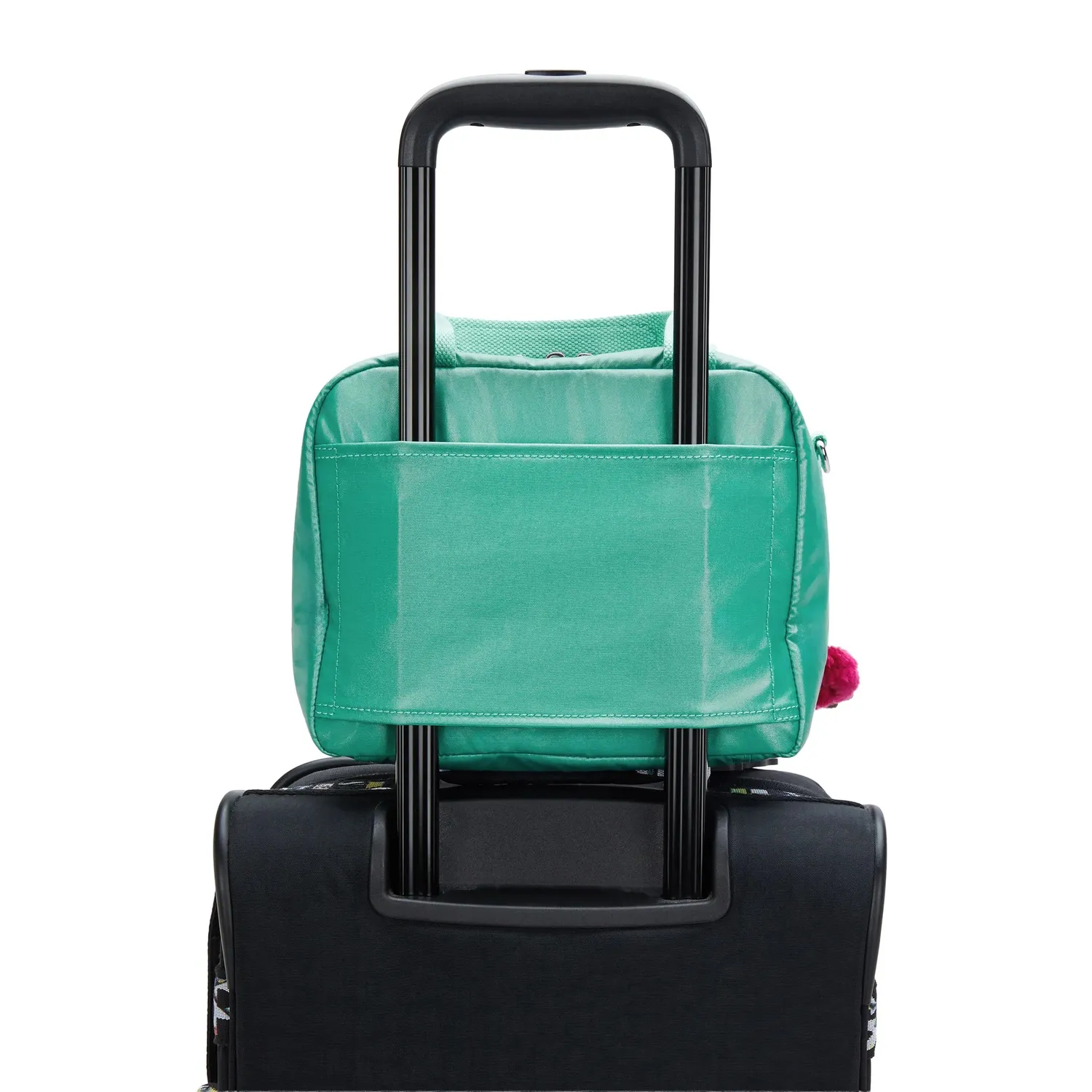 Kipling Miyo lunchtas Oasis Mint Metallic groot geïsoleerd