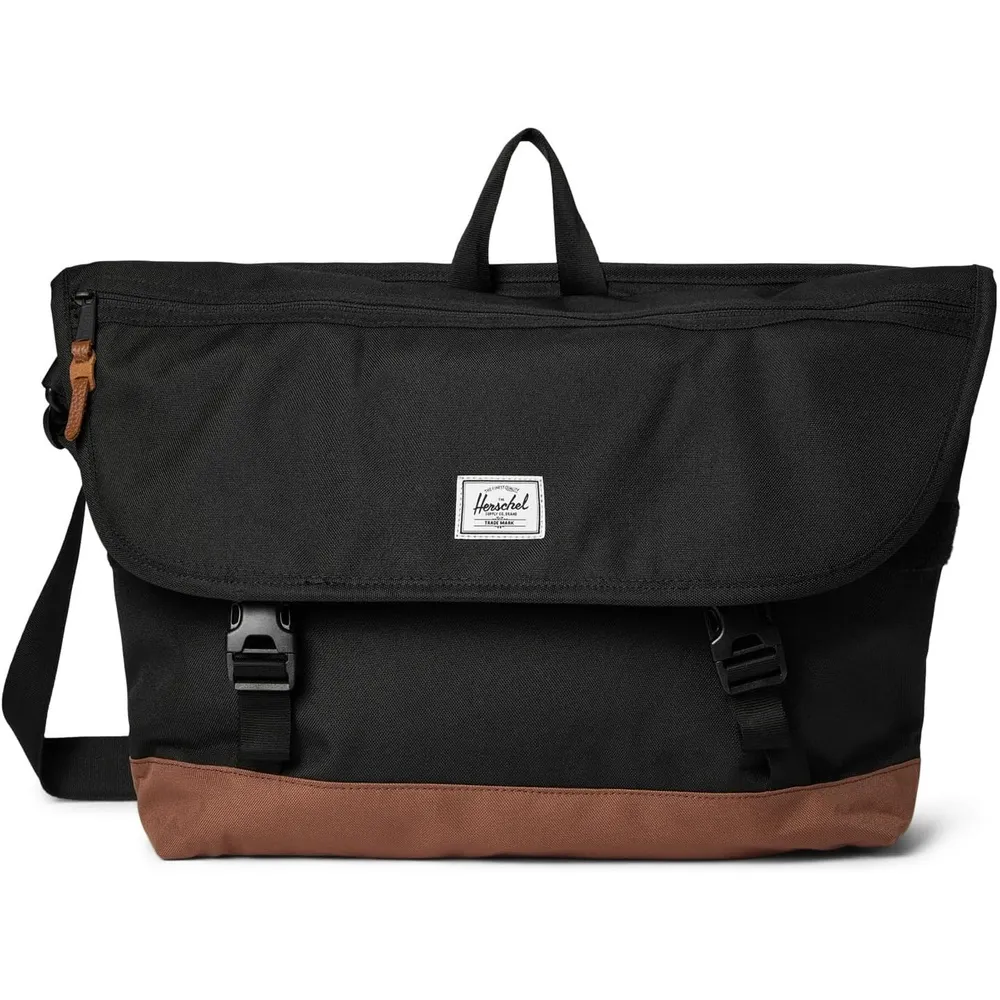 Herschel Cove Messenger schoudertas zwart tonal