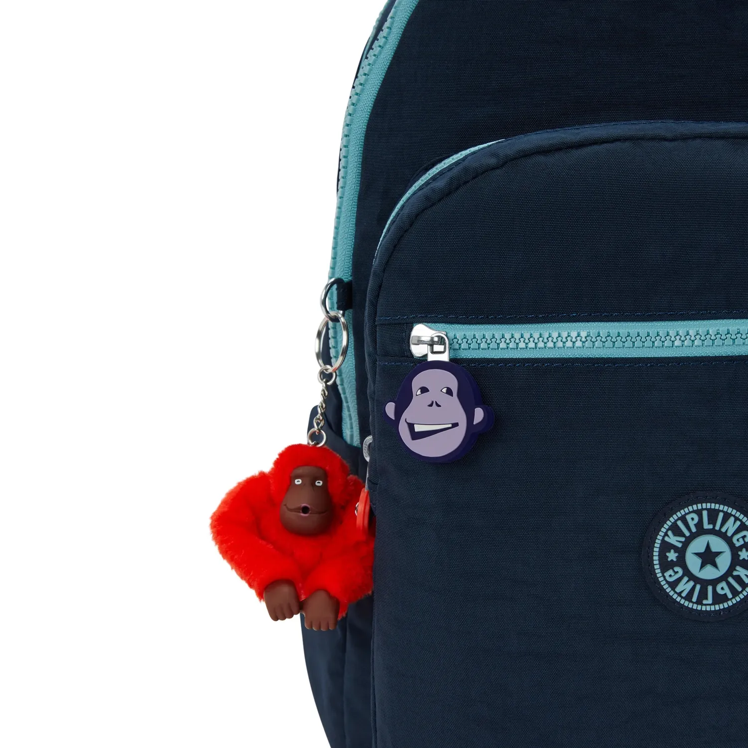 Kipling Grilla Girlz Puller ritstrekker multicolor dolfijn