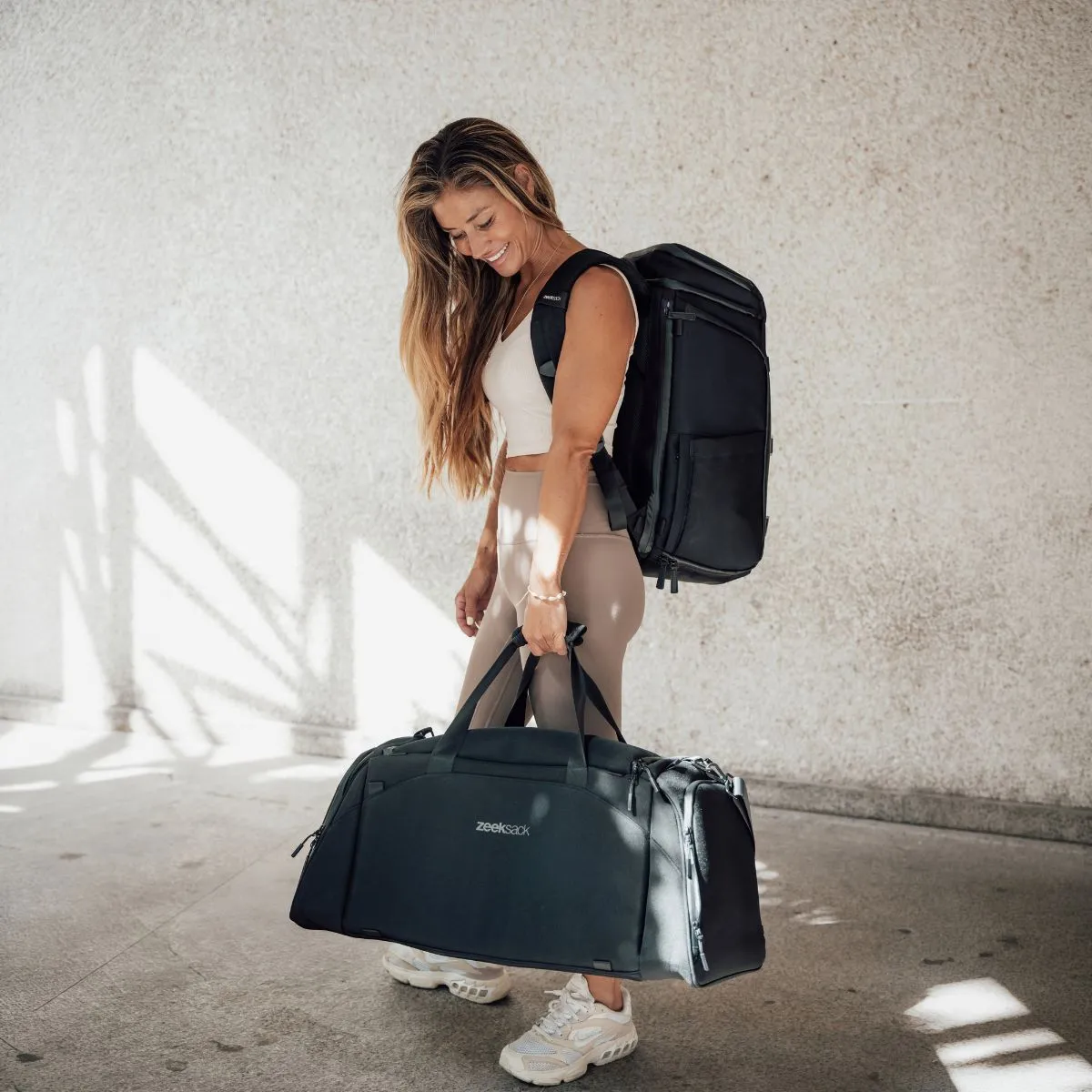 ZEEKSACK Organizer 30L + Weekender 50L reisset
