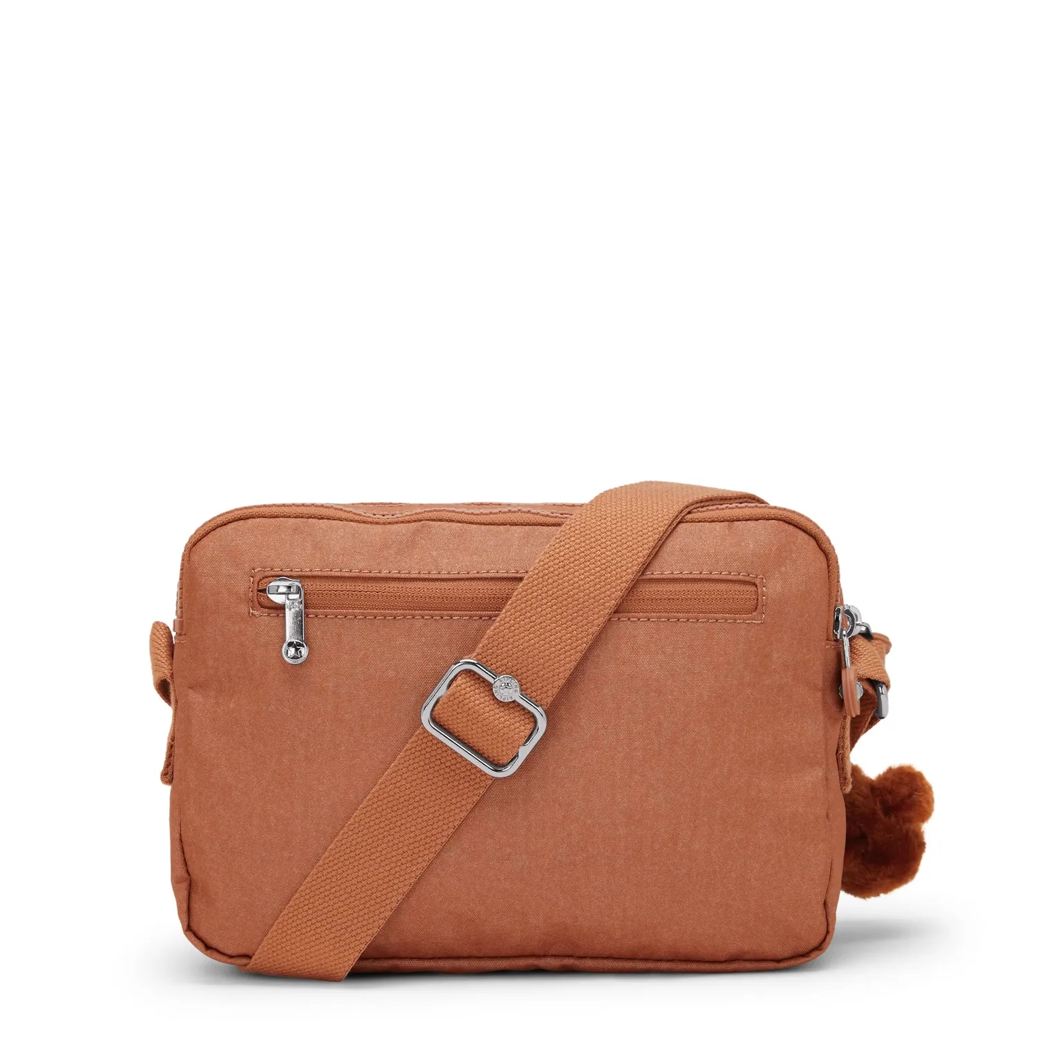 Kipling Abanu M crossbody tas Medium Copper Glimmer glans