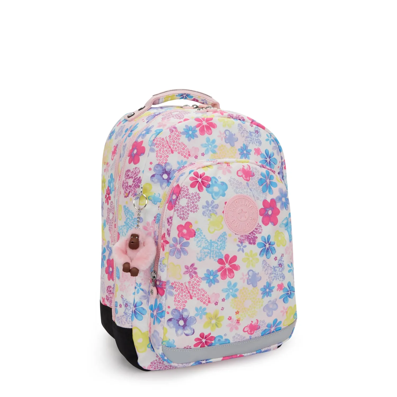 Kipling Class Room rugzak Groot Flower Stamp 15 inch