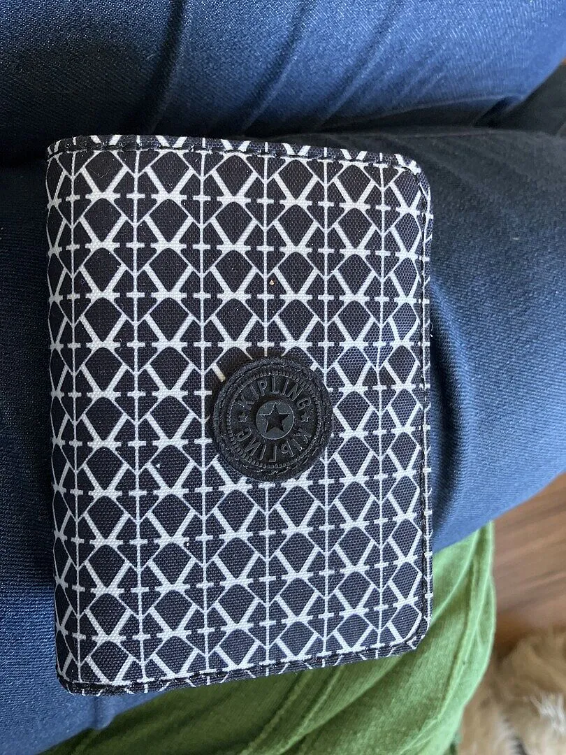 Kipling Money Love portemonnee medium blue bleu rfid