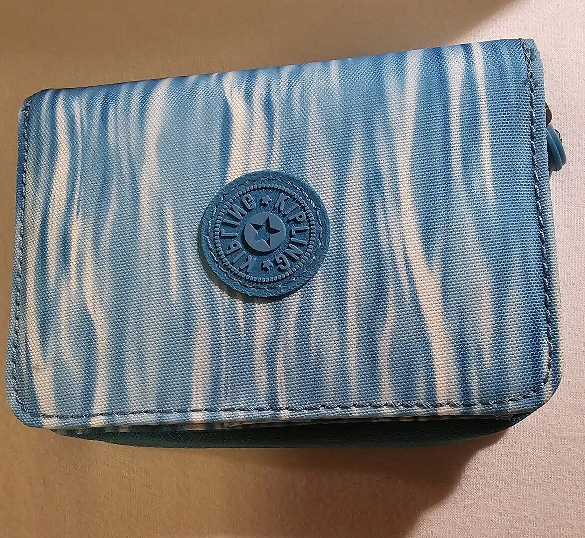Kipling Money Love portemonnee medium blue bleu rfid