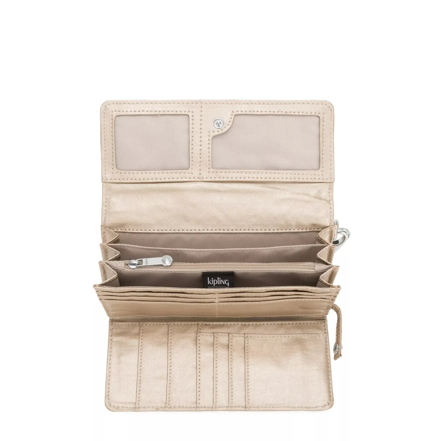 Kipling Rubi portemonnee Groot Starry Gold Metallic goud