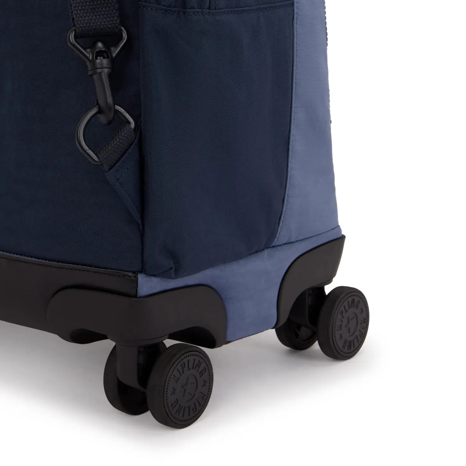 Kipling New Zea rugzak met wielen Game Grey Groot voor school