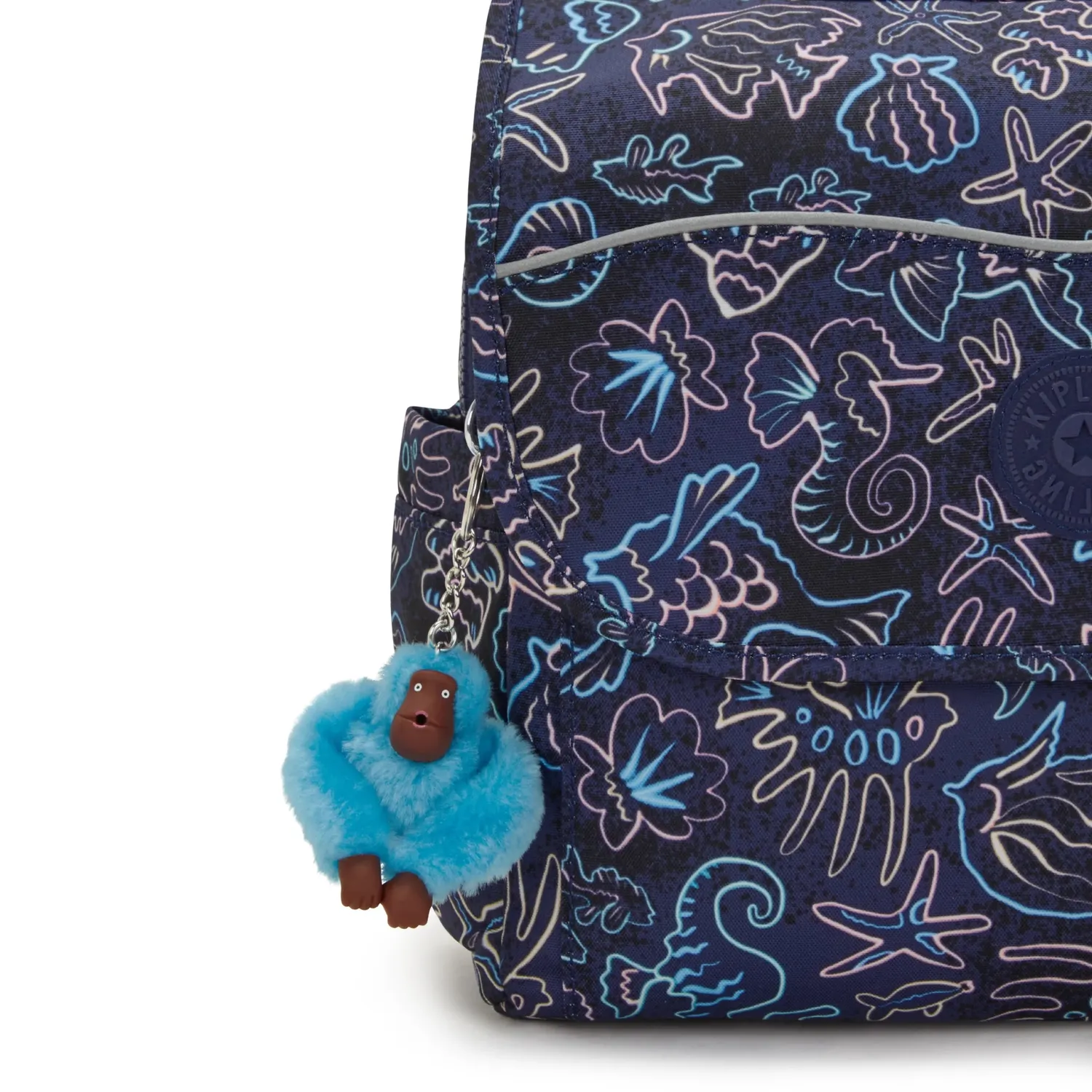 Kipling Codie S rugzak Klein Disco Fish schooltas