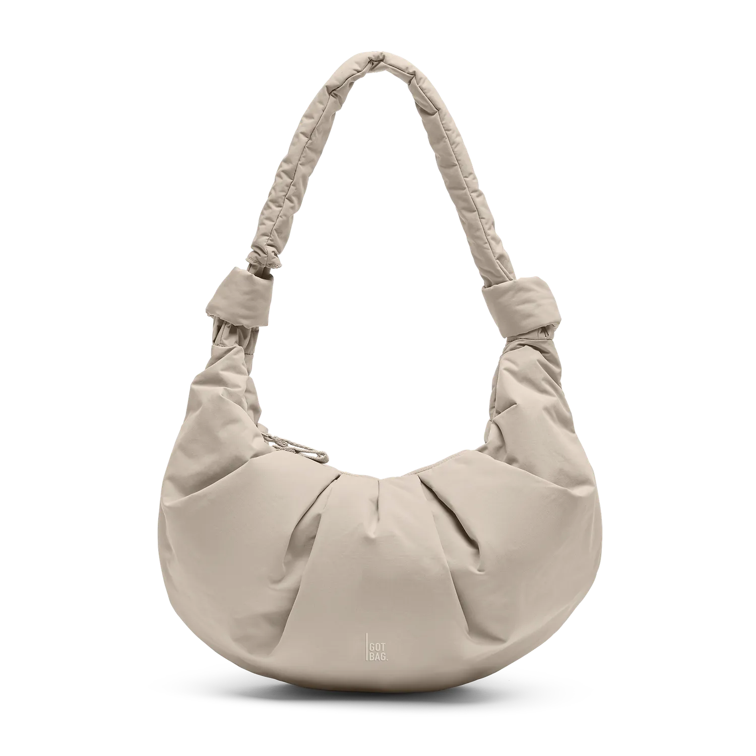Got Bag Pleat Moon Bag Large schoudertas zwart 10L