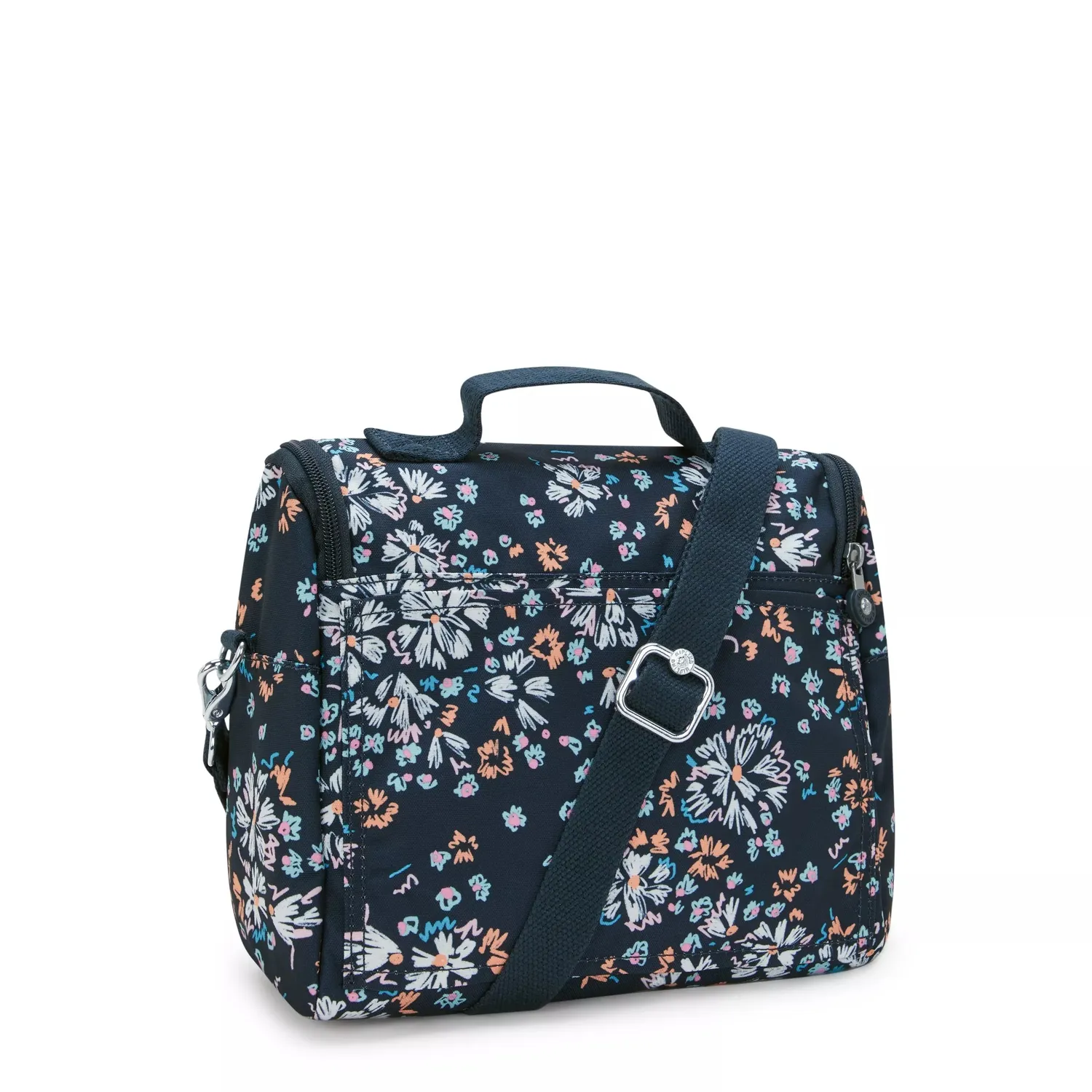 Kipling New Kichirou lunchtas Flower Field groot trolleybevestiging