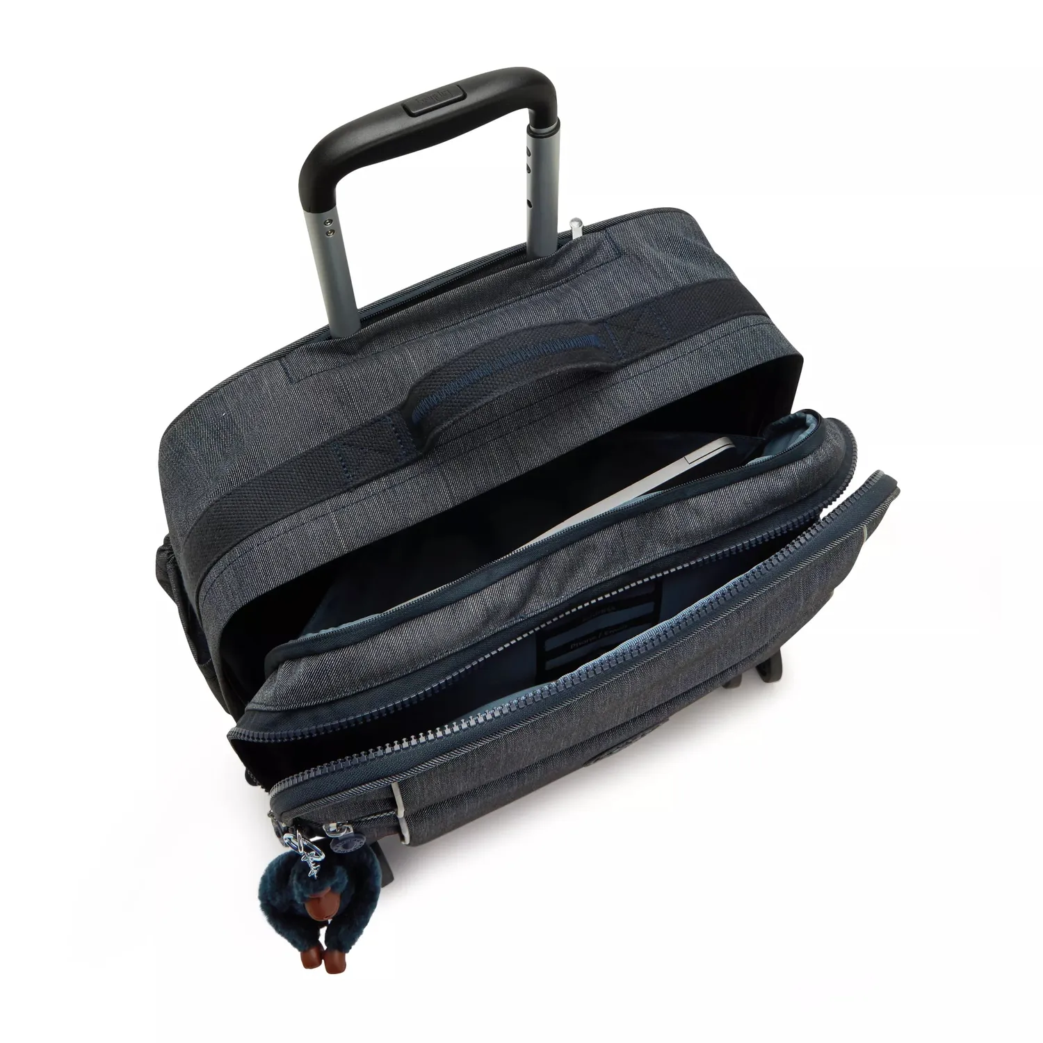 Kipling New Storia trolley Marine Navy Groot laptopvak