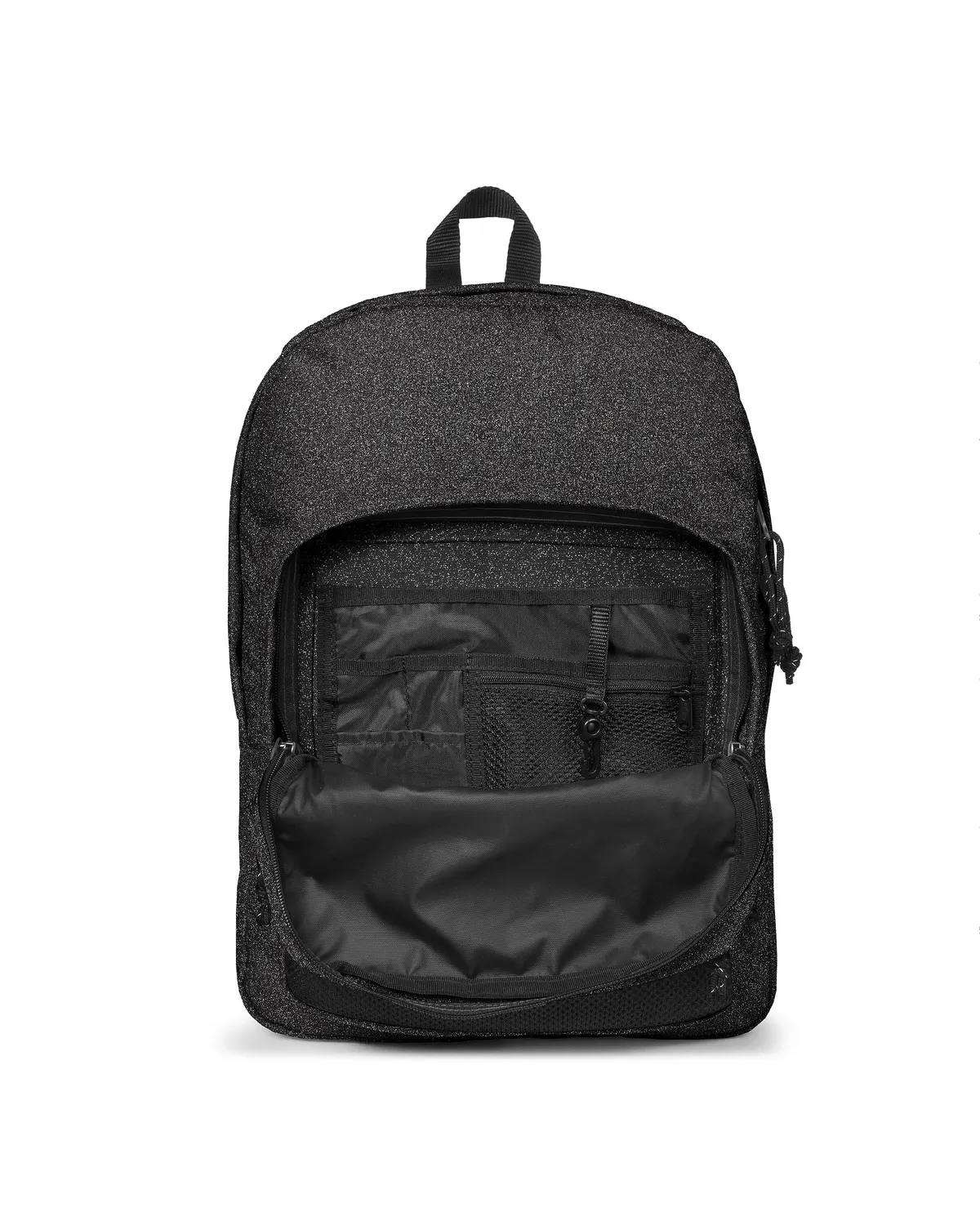 Eastpak Pinnacle rugzak spark black large glanzend
