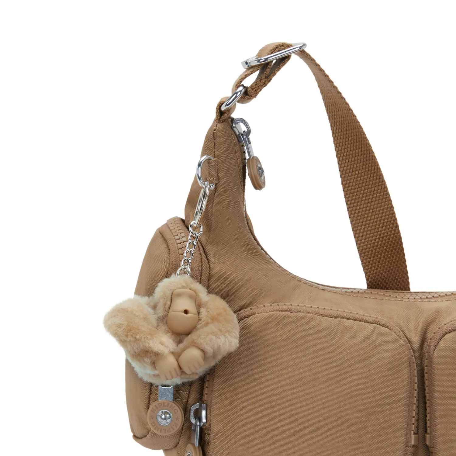 Kipling Rikka S crossbodytas Klein Early Tan ritsvakken