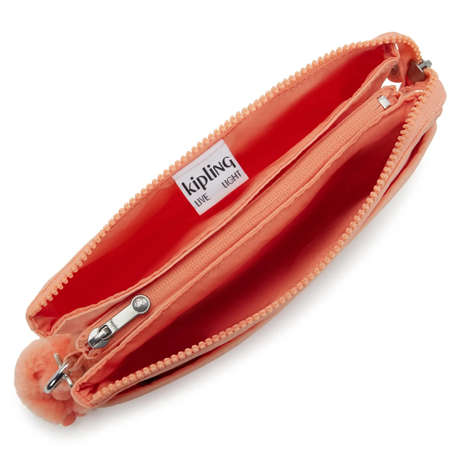 Kipling Riri crossbody klein Pinky Orange waterafstotend