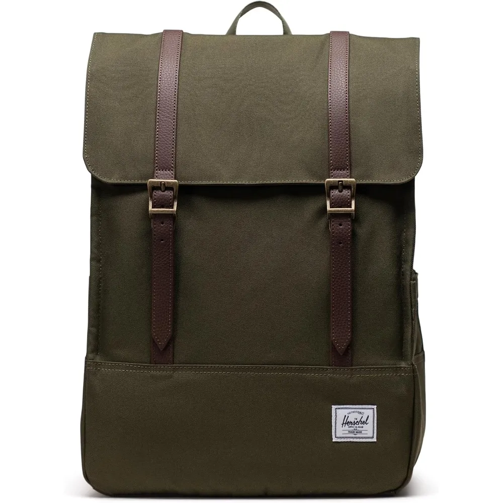 Herschel Survey rugzak groen 20L canvas