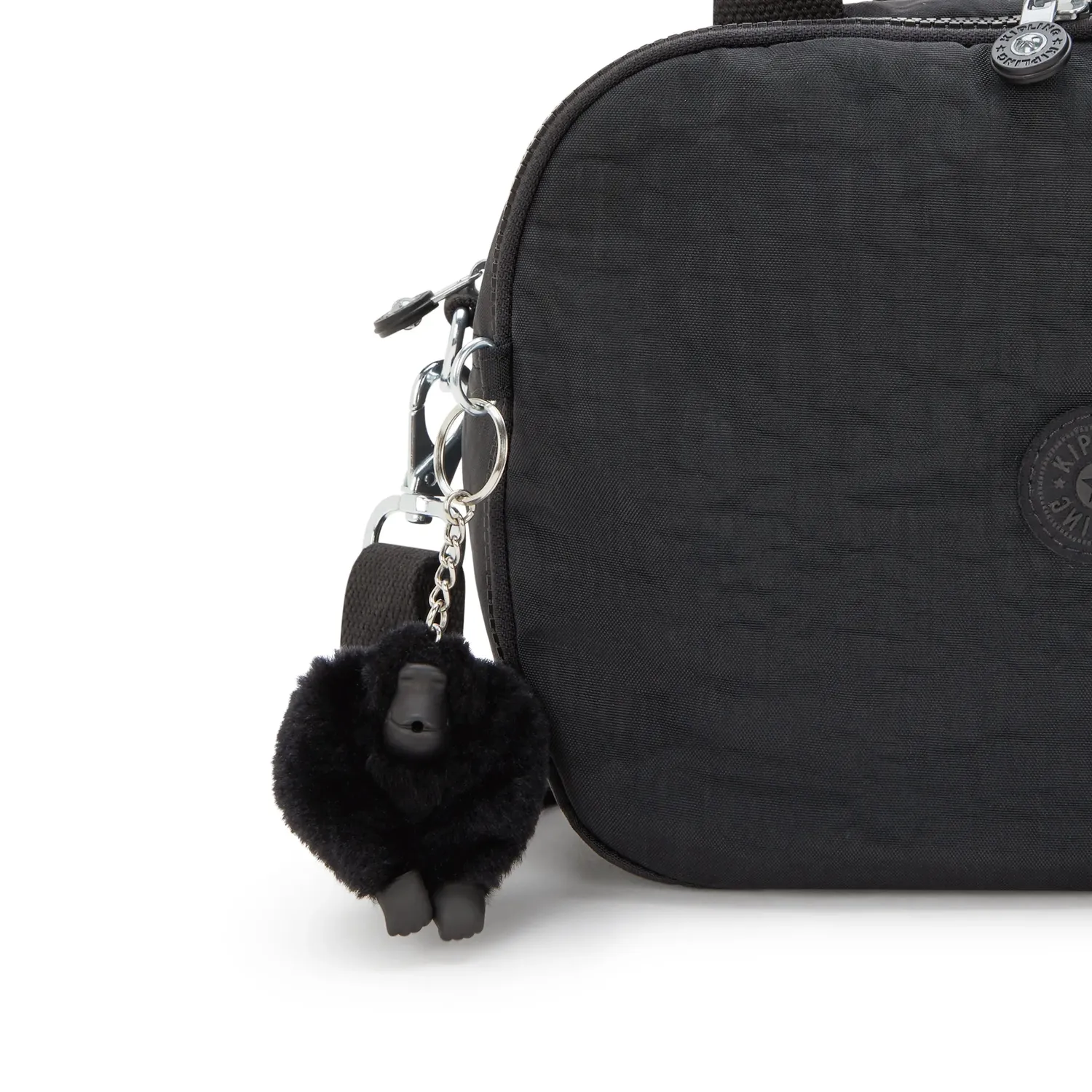 Kipling Palmbeach toilettas Groot Black Noir spiegel