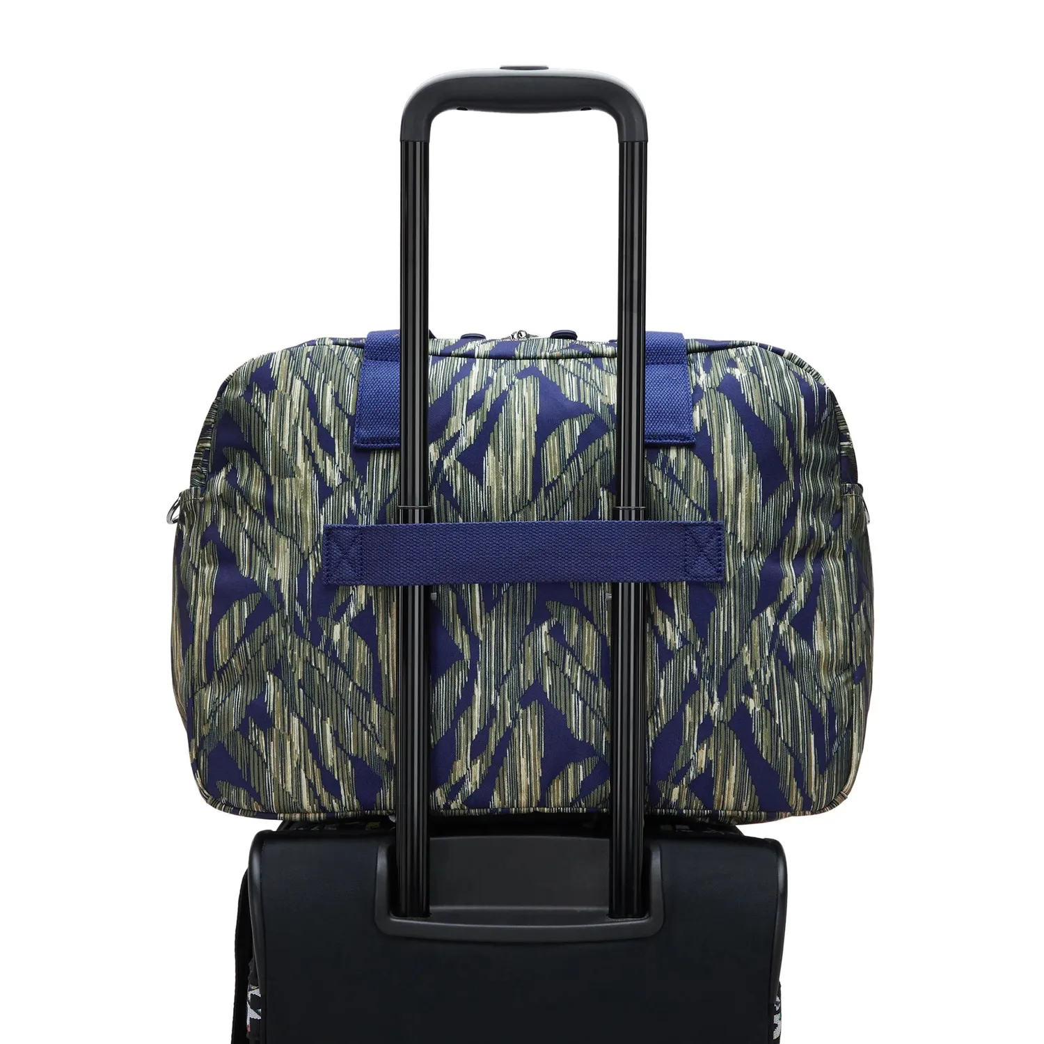 Kipling Defea XL weekendtas Medium Striped Grasses print