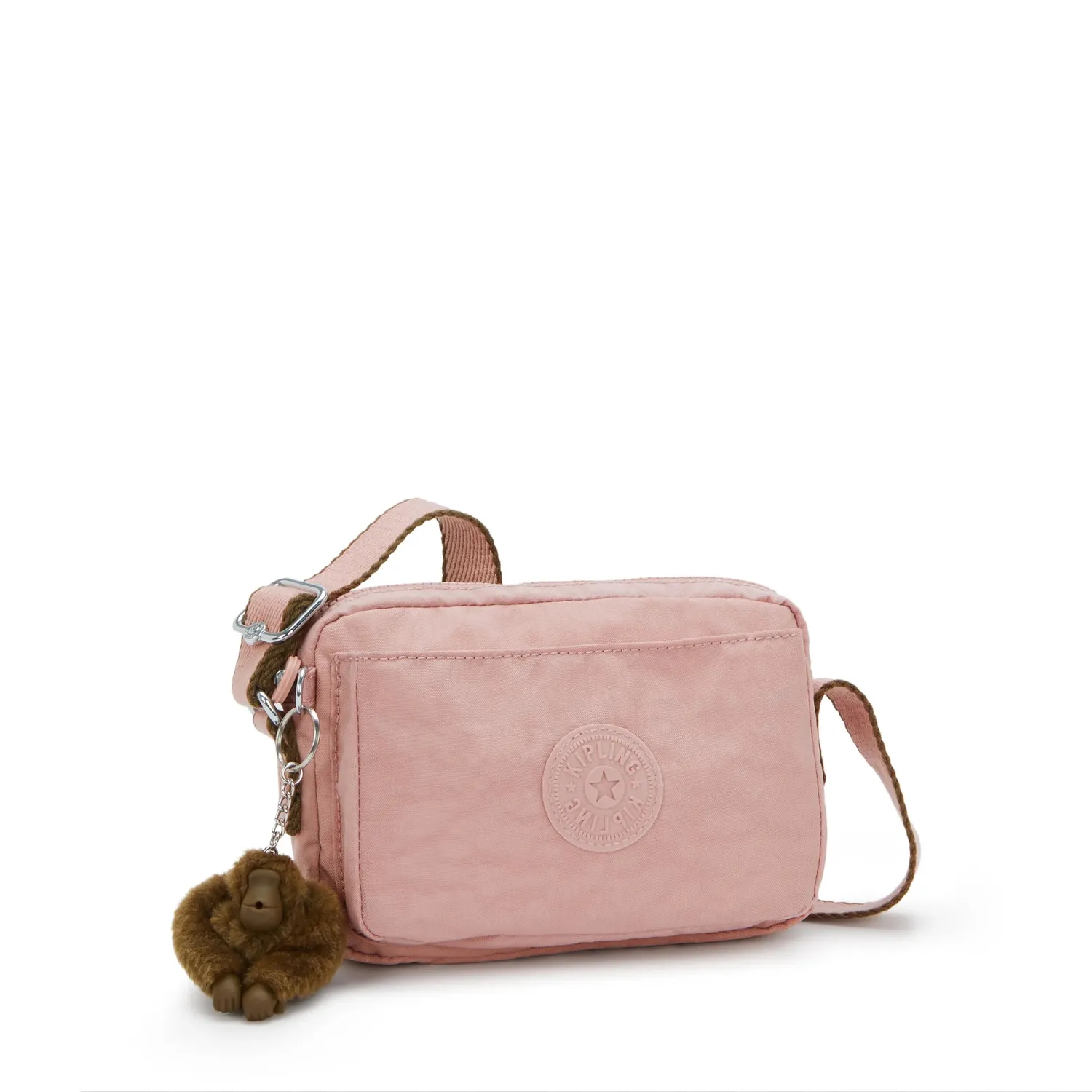 Kipling Abanu crossbodytas klein memory pink zacht