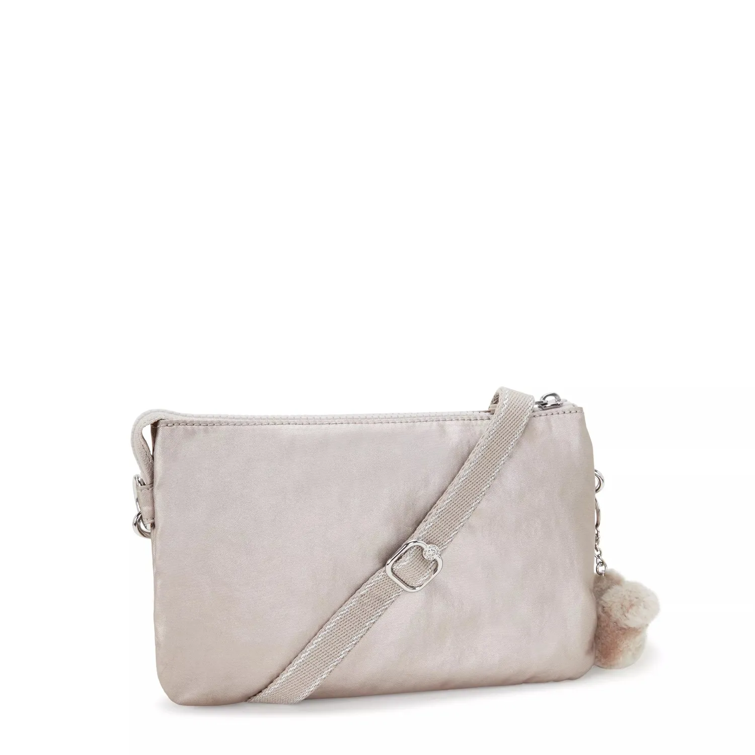 Kipling Riri crossbodytas klein Metallic Glow goudkleurig
