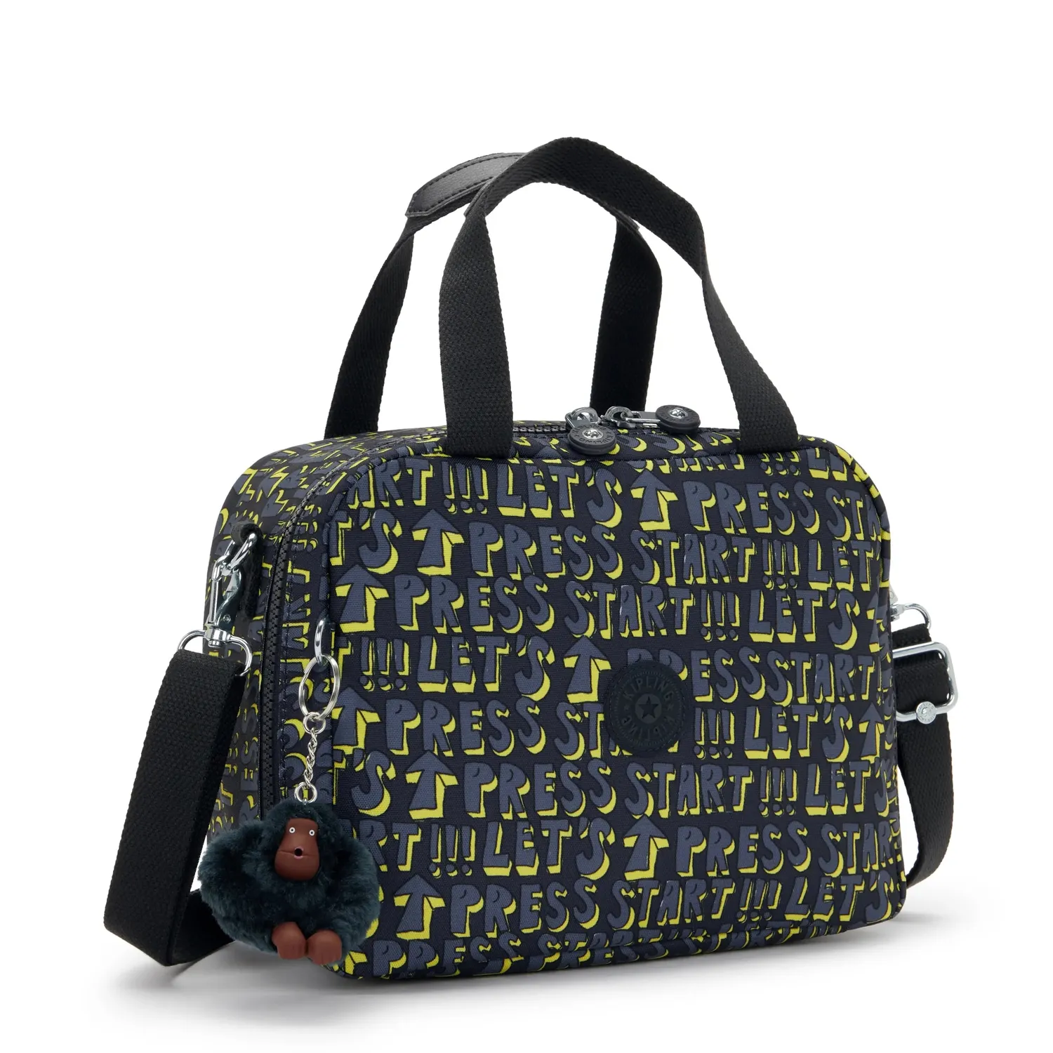 Kipling Miyo lunchtas Groot Lets Play Print geïsoleerd