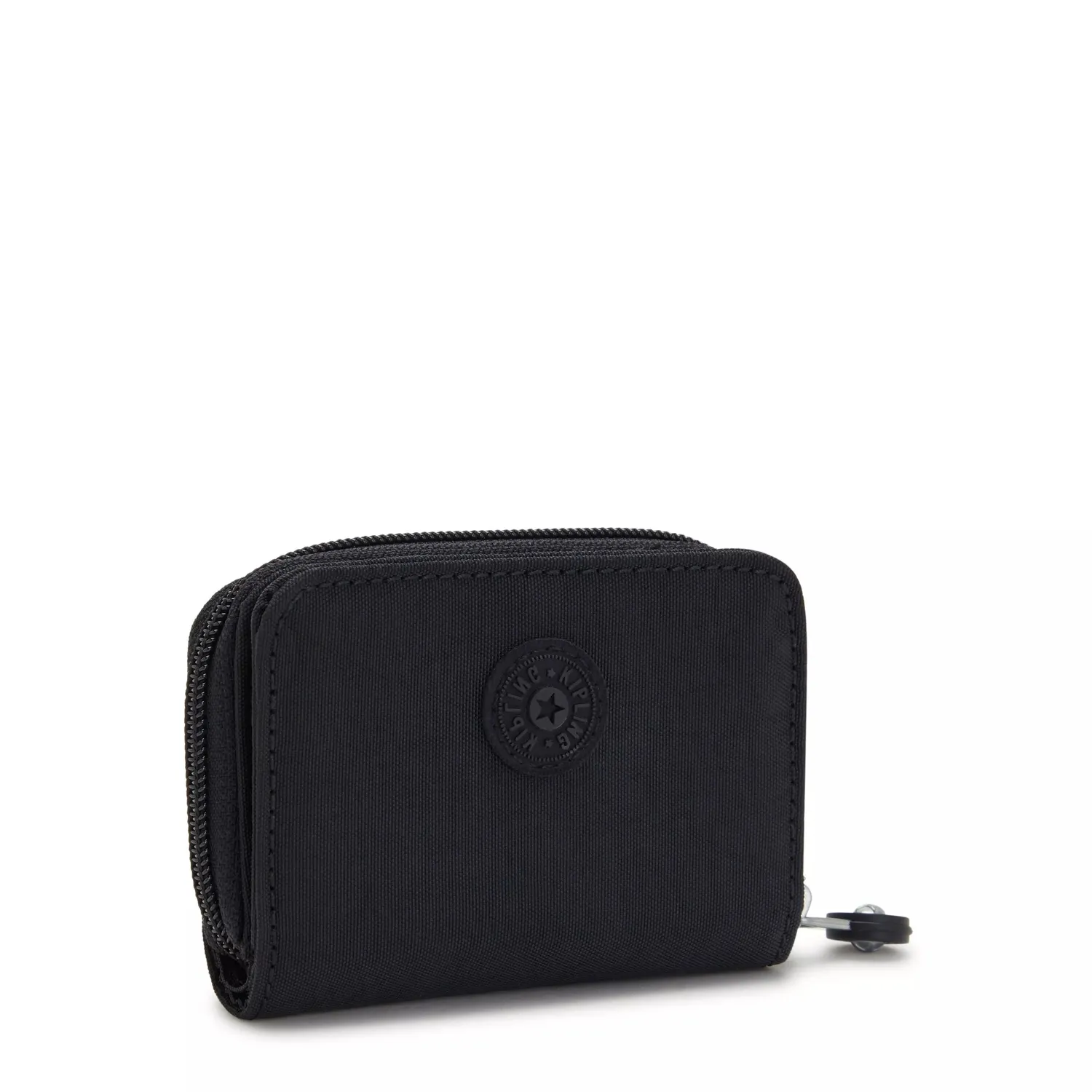 Kipling Tops kleine portemonnee Black Tonal met rits
